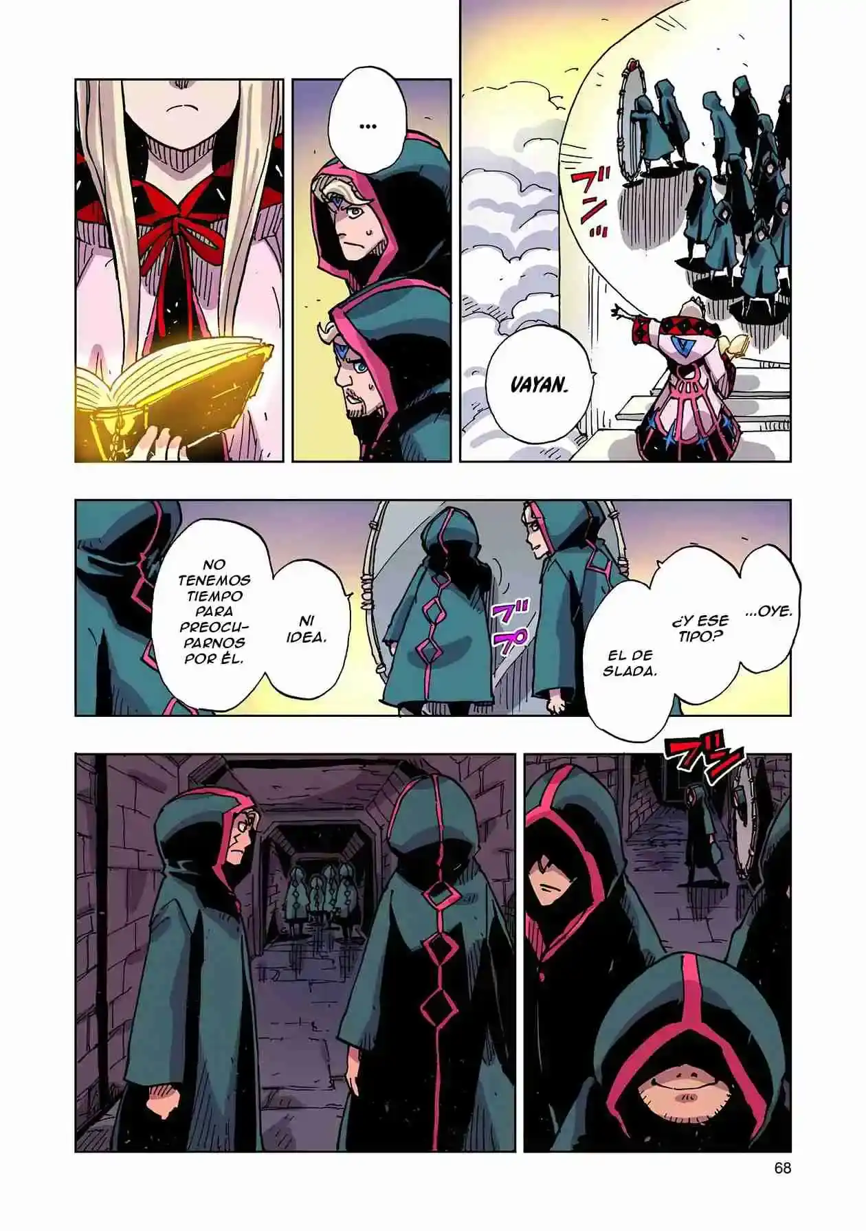 Página 70 — Clevatess: Majuu no Ou to Akago to Shikabane no Yuusha Capítulo 46