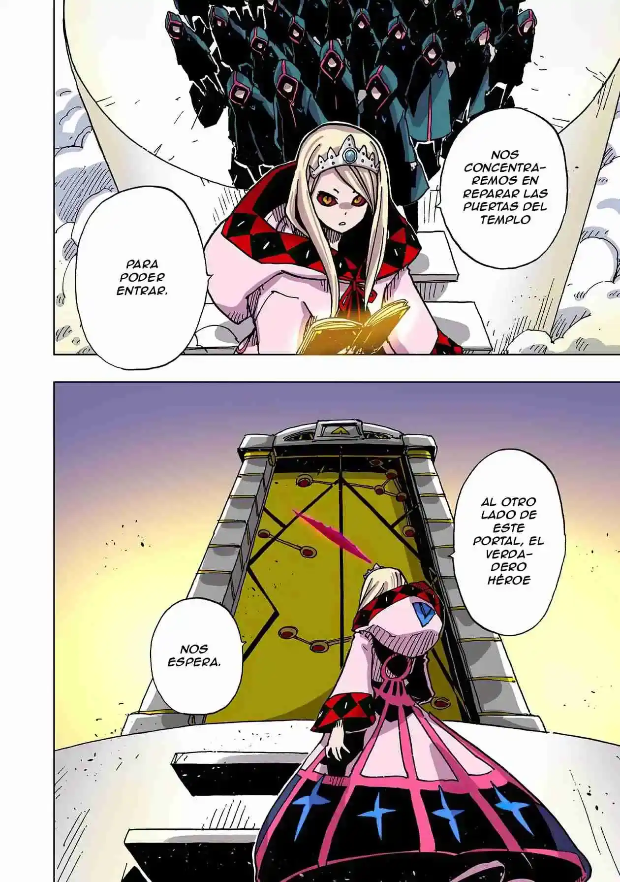 Página 72 — Clevatess: Majuu no Ou to Akago to Shikabane no Yuusha Capítulo 46