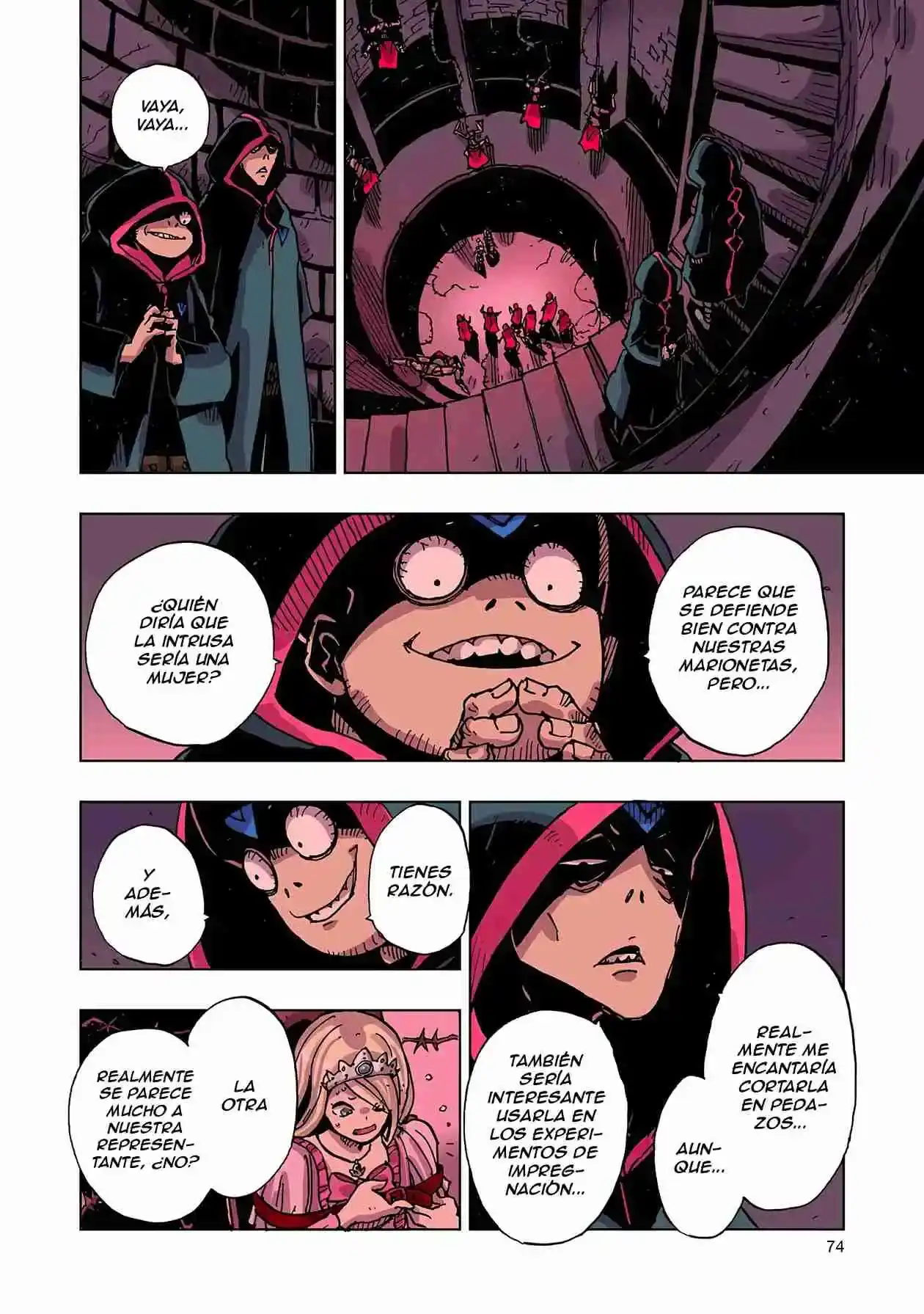Página 76 — Clevatess: Majuu no Ou to Akago to Shikabane no Yuusha Capítulo 46