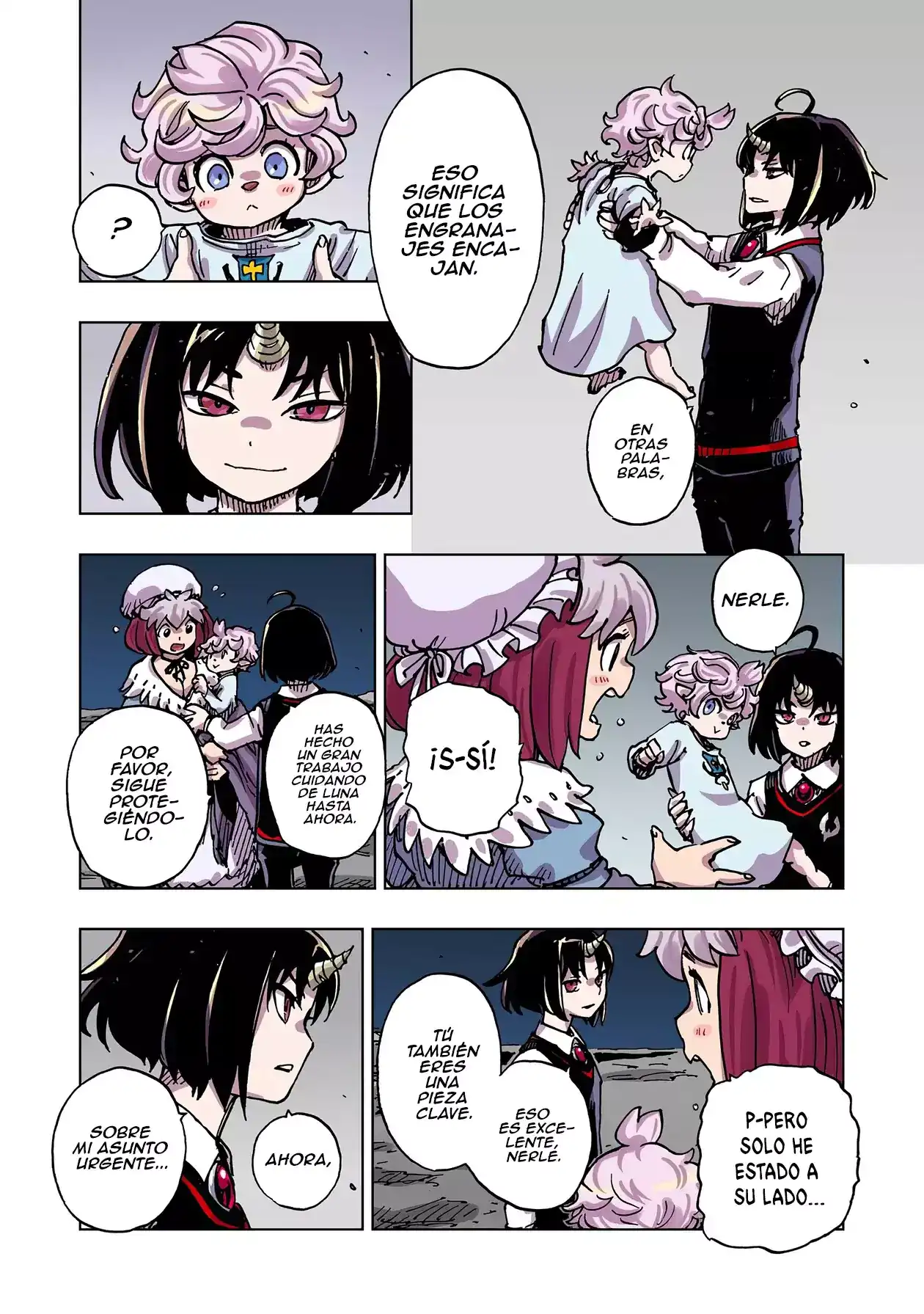 Página 11 — Clevatess: Majuu no Ou to Akago to Shikabane no Yuusha Capítulo 49
