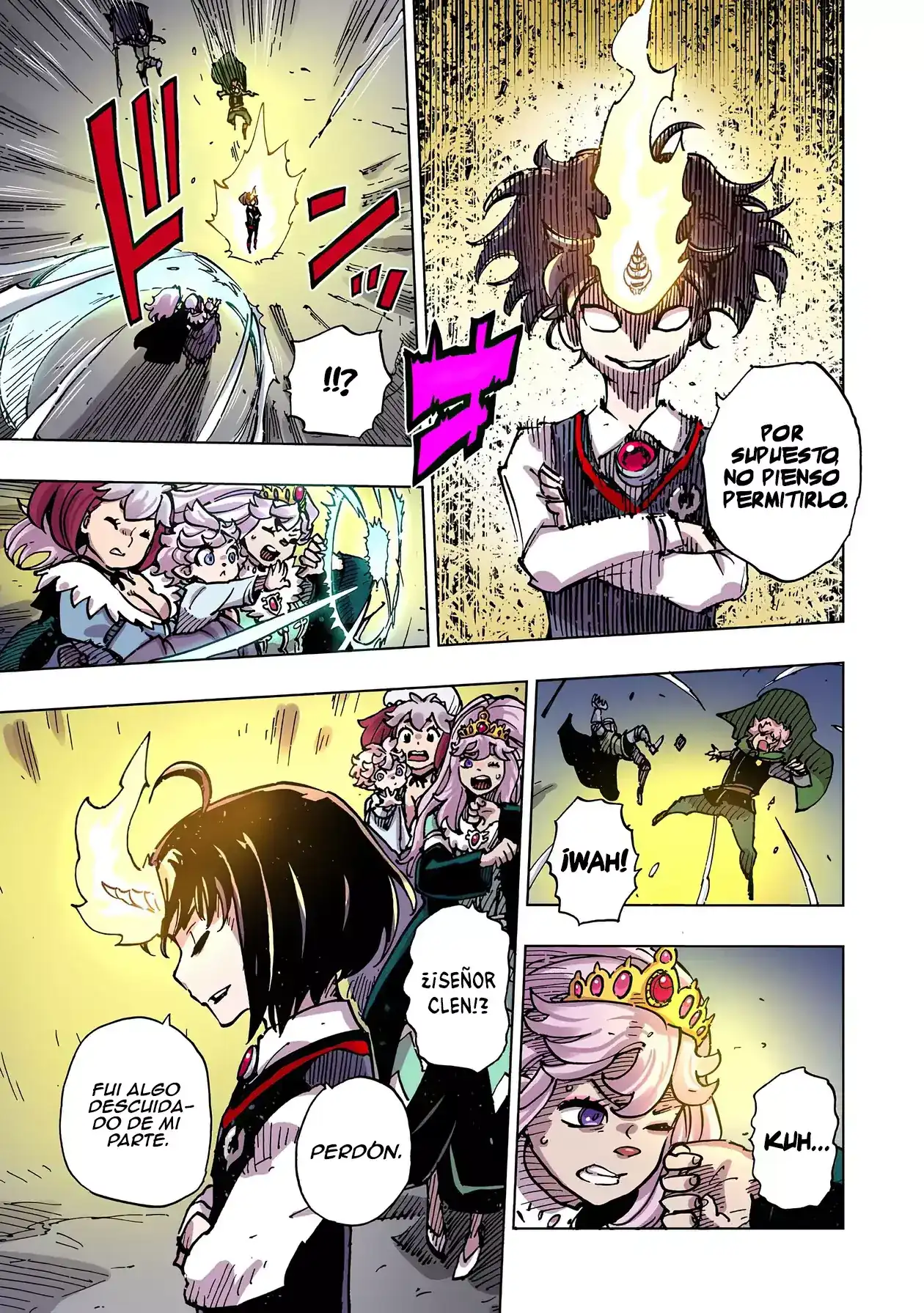 Página 18 — Clevatess: Majuu no Ou to Akago to Shikabane no Yuusha Capítulo 49