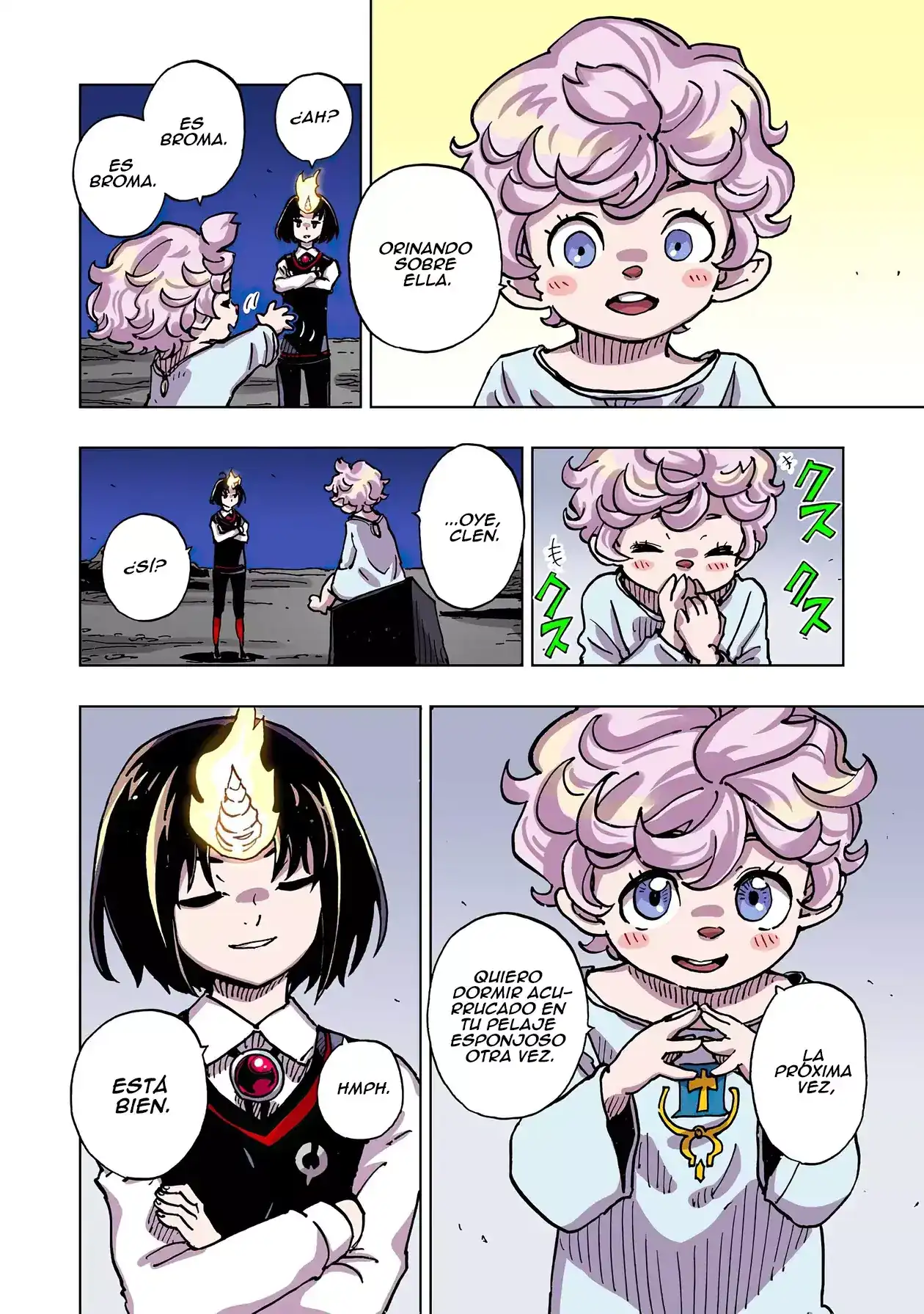 Página 23 — Clevatess: Majuu no Ou to Akago to Shikabane no Yuusha Capítulo 49