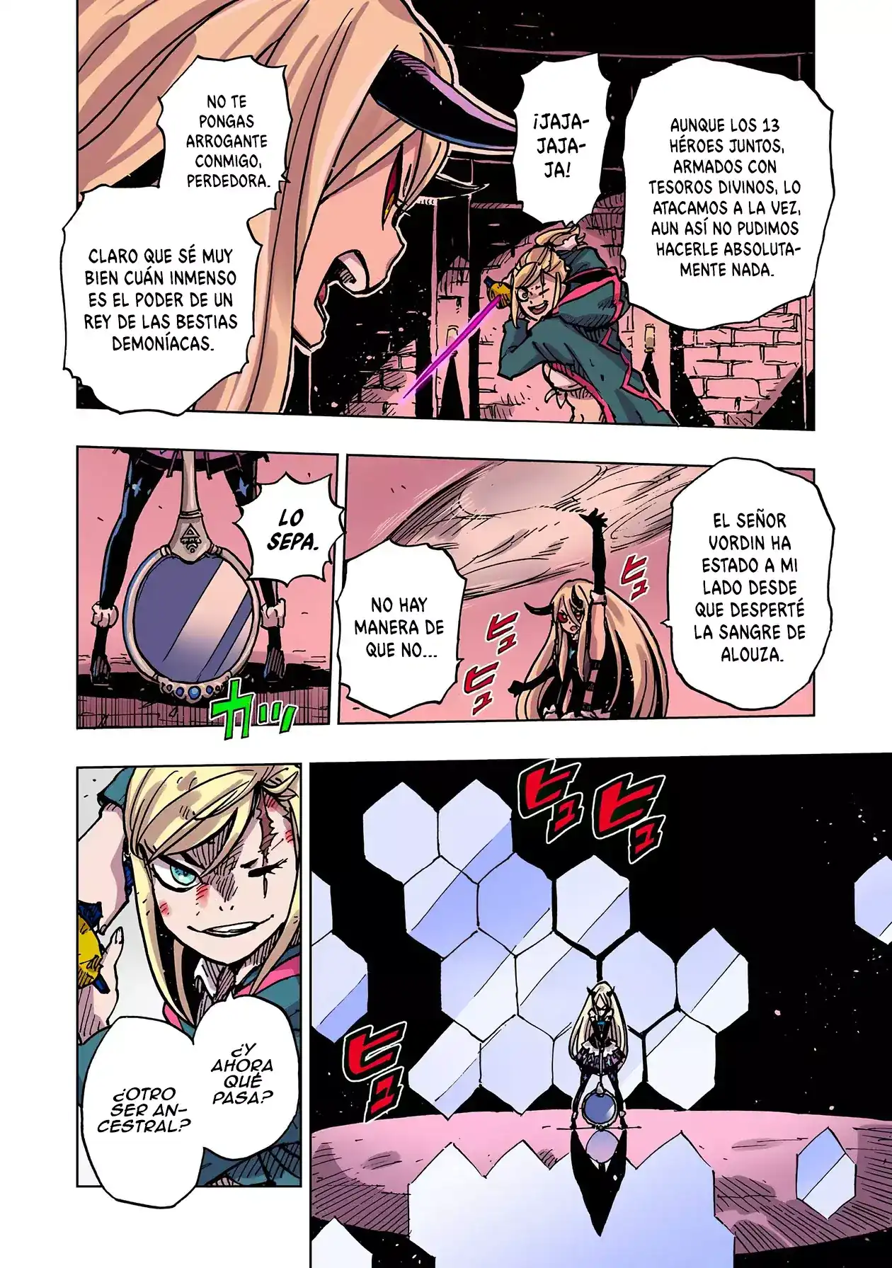 Página 27 — Clevatess: Majuu no Ou to Akago to Shikabane no Yuusha Capítulo 49