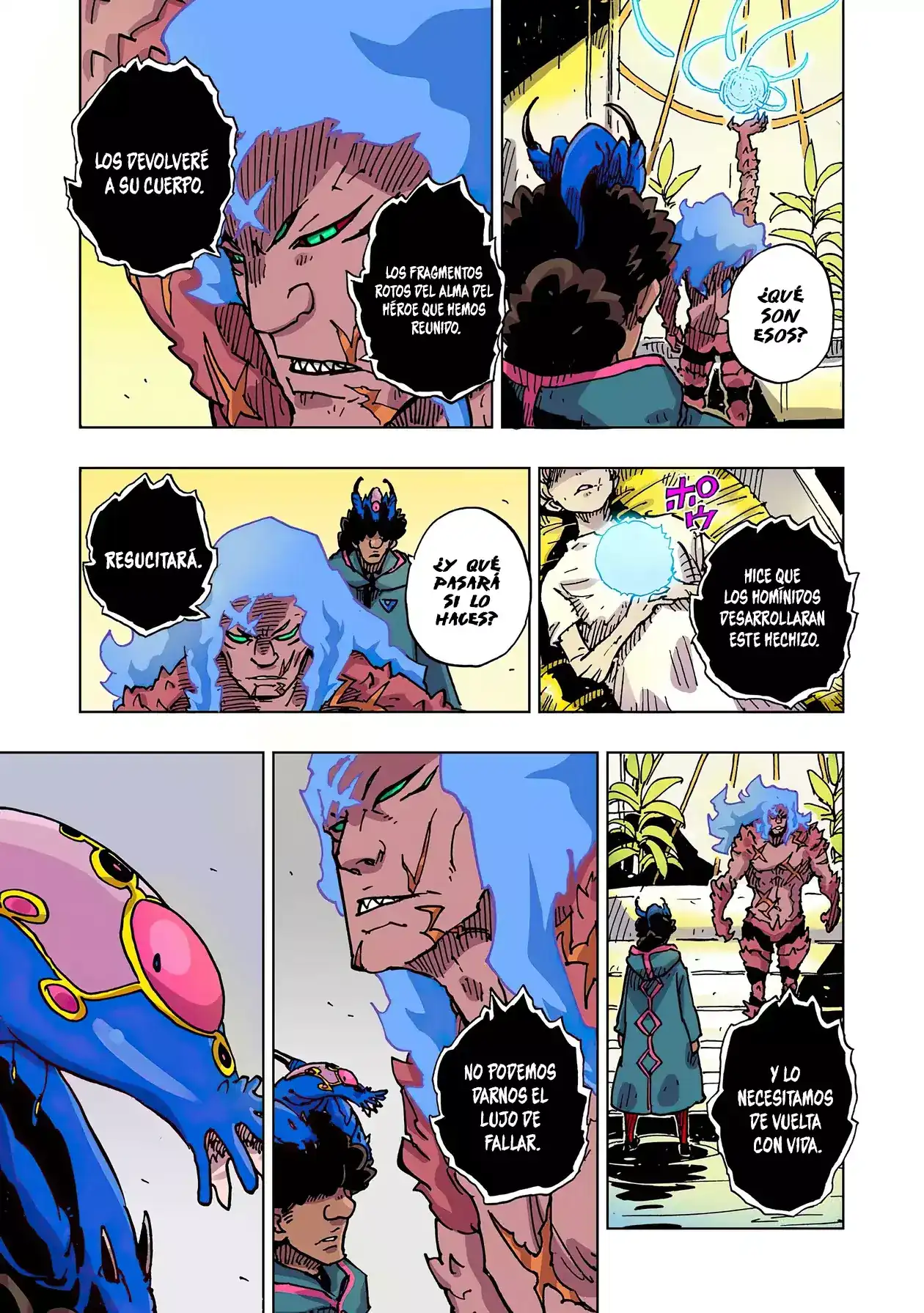Página 35 — Clevatess: Majuu no Ou to Akago to Shikabane no Yuusha Capítulo 49