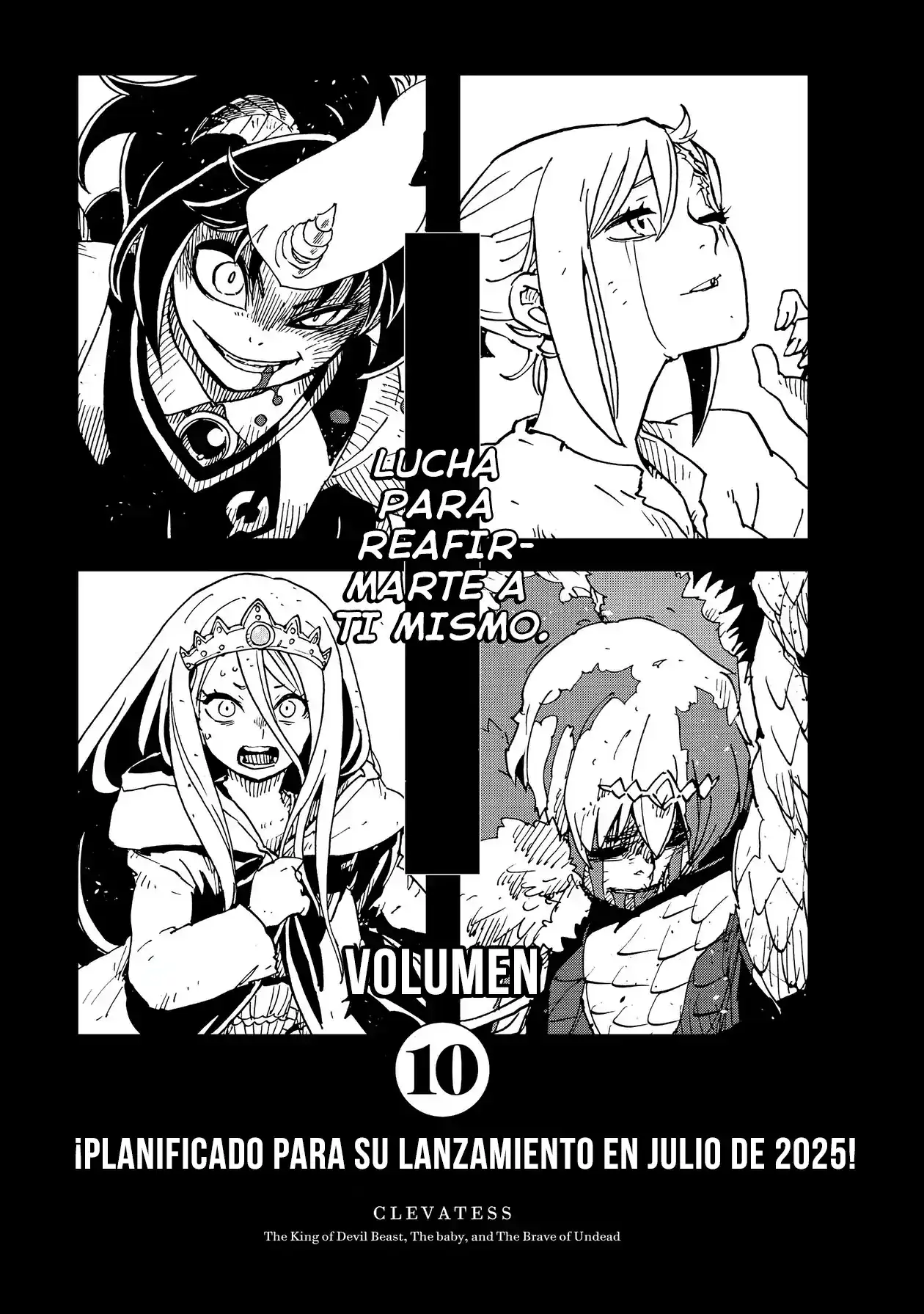 Página 40 — Clevatess: Majuu no Ou to Akago to Shikabane no Yuusha Capítulo 49