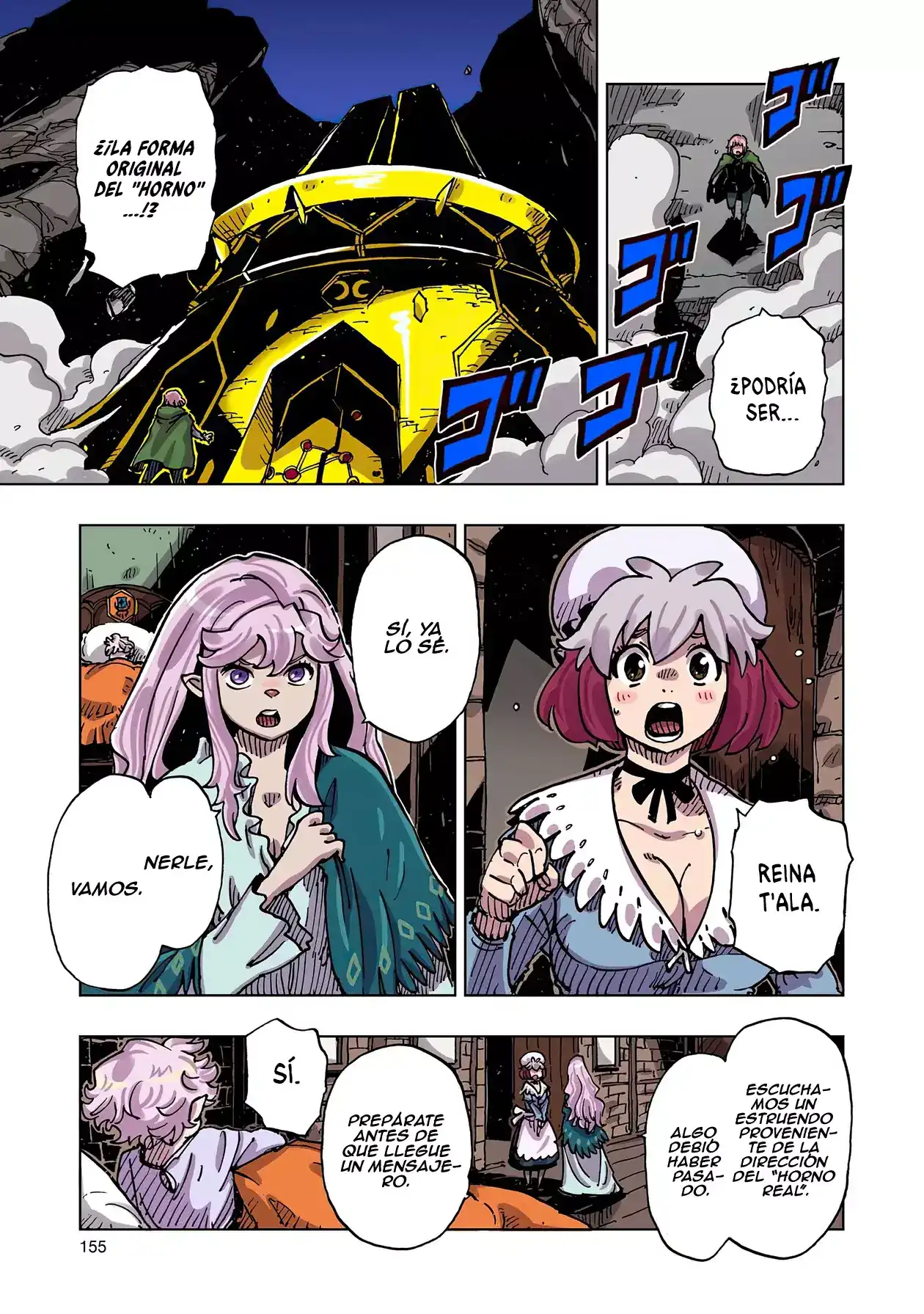 Página 49 — Clevatess: Majuu no Ou to Akago to Shikabane no Yuusha Capítulo 49