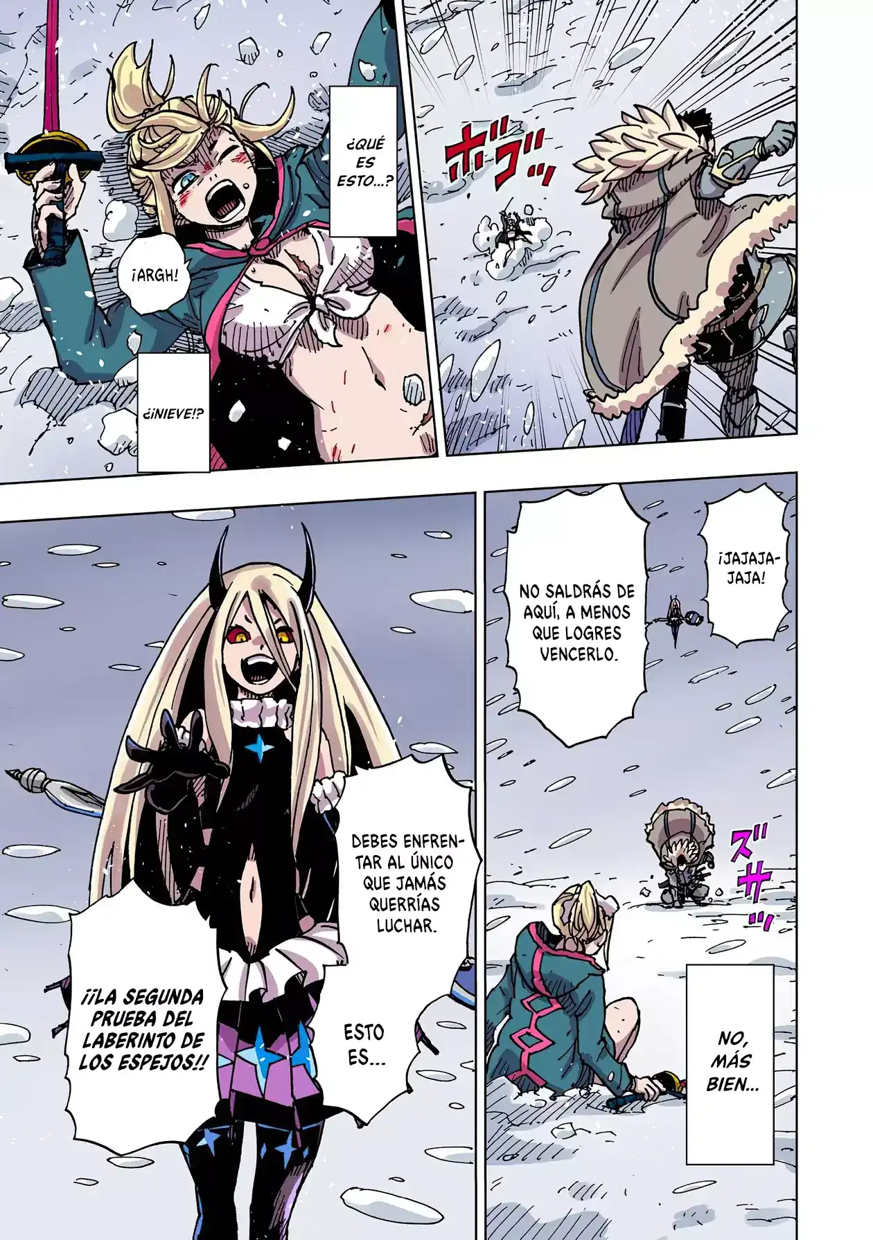 Página 76 — Clevatess: Majuu no Ou to Akago to Shikabane no Yuusha Capítulo 49