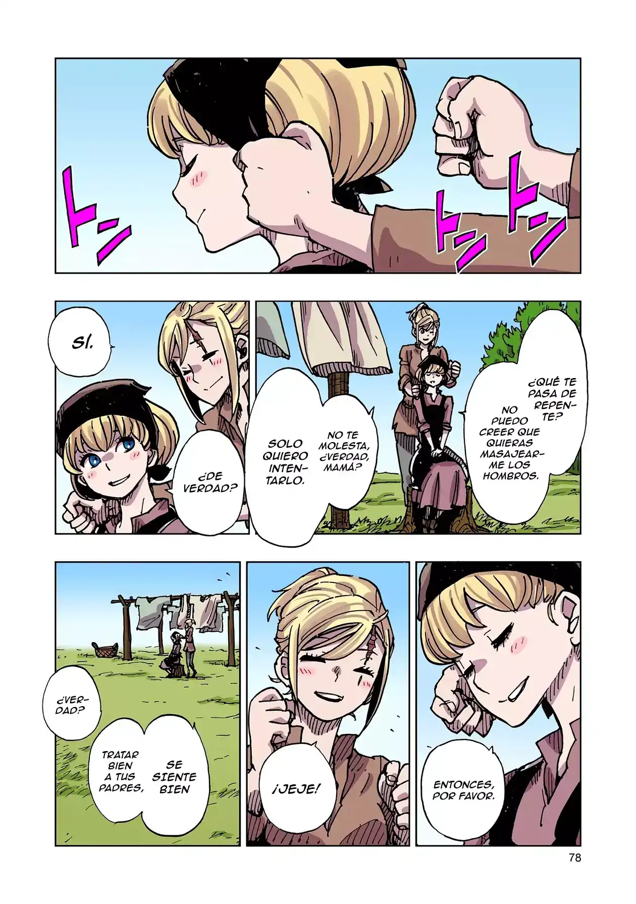 Página 3 — Clevatess: Majuu no Ou to Akago to Shikabane no Yuusha Capítulo 52
