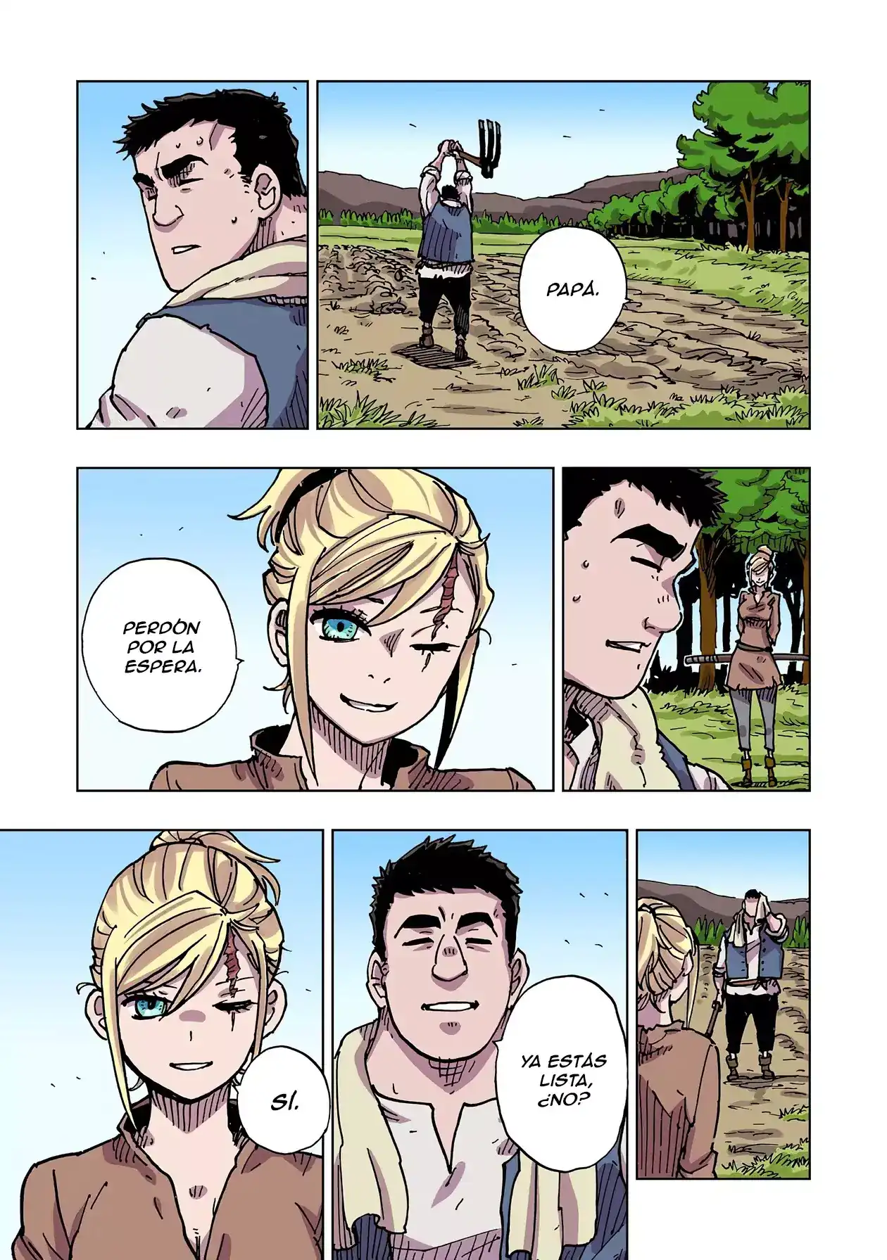 Página 44 — Clevatess: Majuu no Ou to Akago to Shikabane no Yuusha Capítulo 52