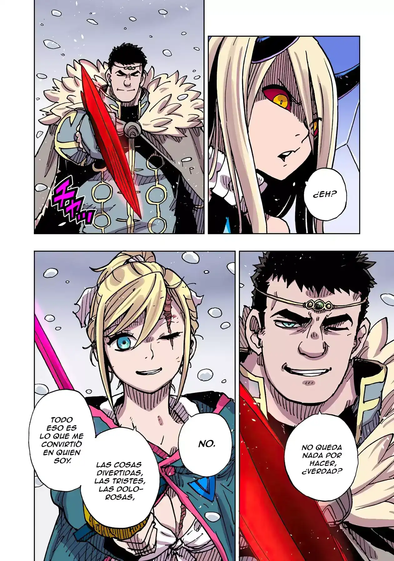 Página 47 — Clevatess: Majuu no Ou to Akago to Shikabane no Yuusha Capítulo 52