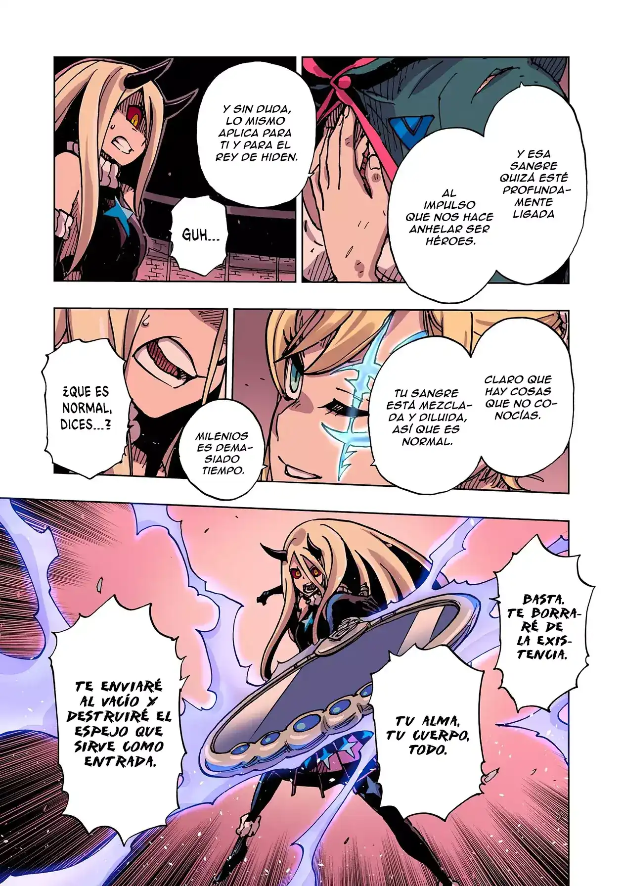 Página 63 — Clevatess: Majuu no Ou to Akago to Shikabane no Yuusha Capítulo 52