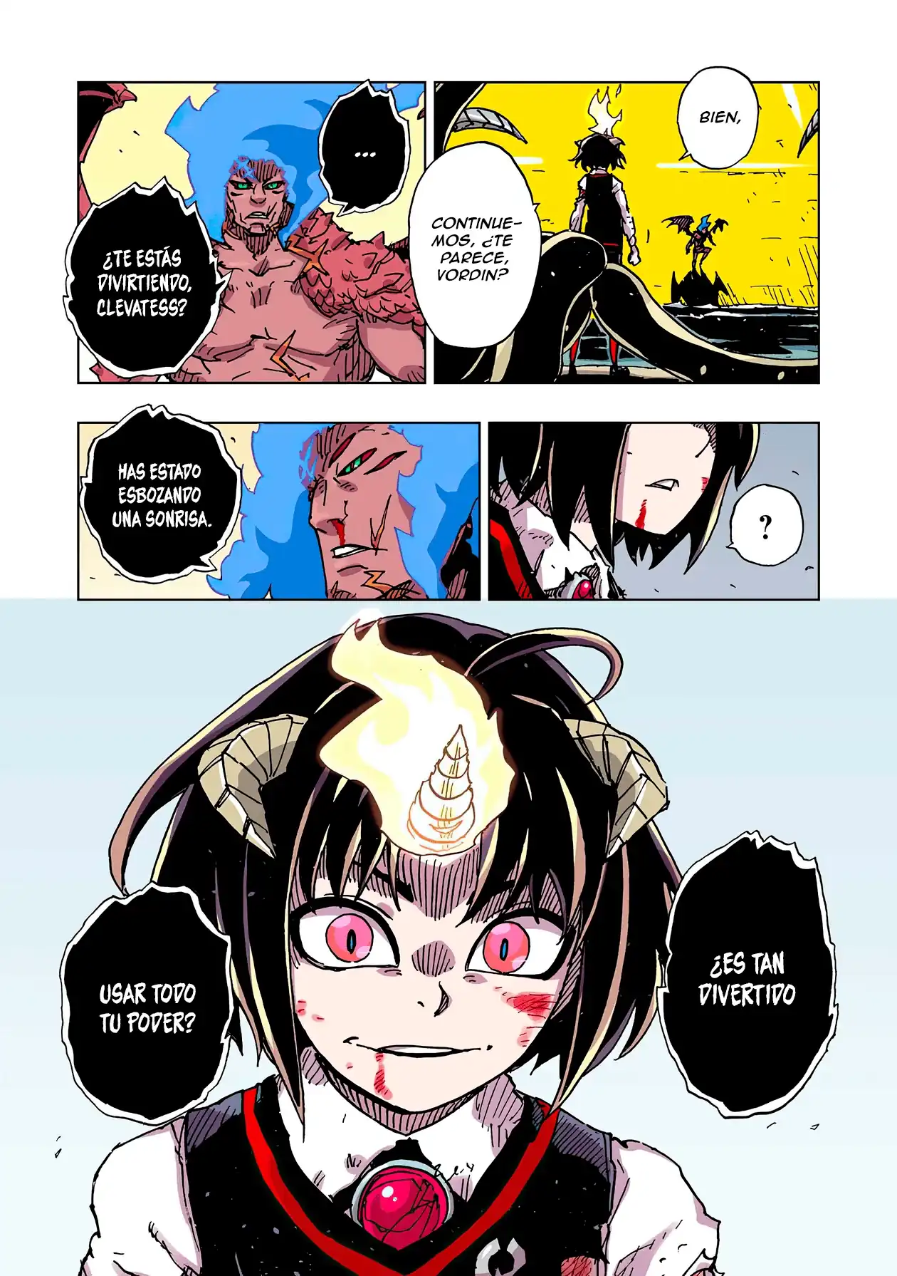 Página 8 — Clevatess: Majuu no Ou to Akago to Shikabane no Yuusha Capítulo 53