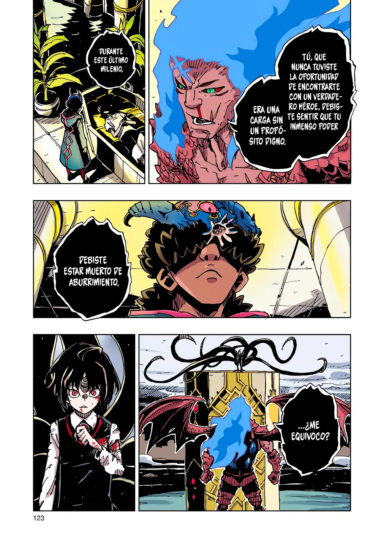 Página 10 — Clevatess: Majuu no Ou to Akago to Shikabane no Yuusha Capítulo 53