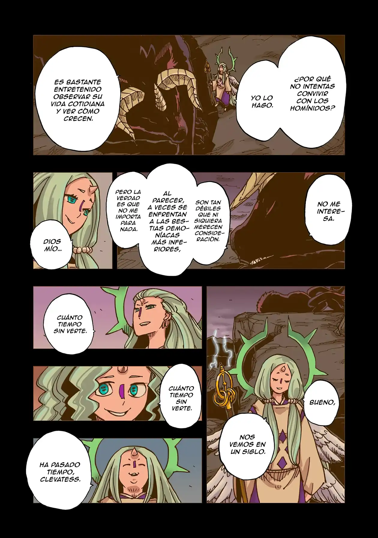 Página 20 — Clevatess: Majuu no Ou to Akago to Shikabane no Yuusha Capítulo 53