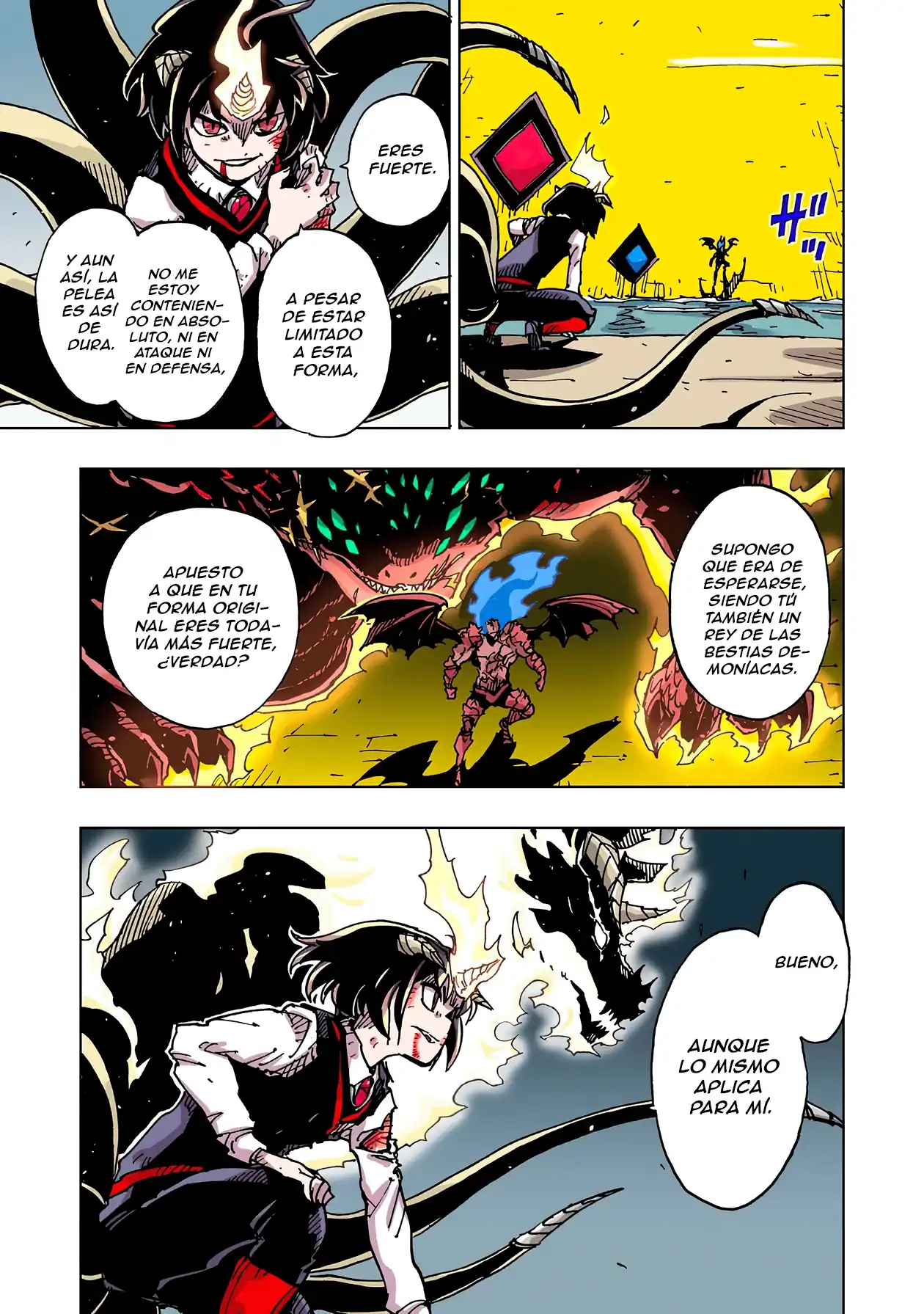Página 47 — Clevatess: Majuu no Ou to Akago to Shikabane no Yuusha Capítulo 53