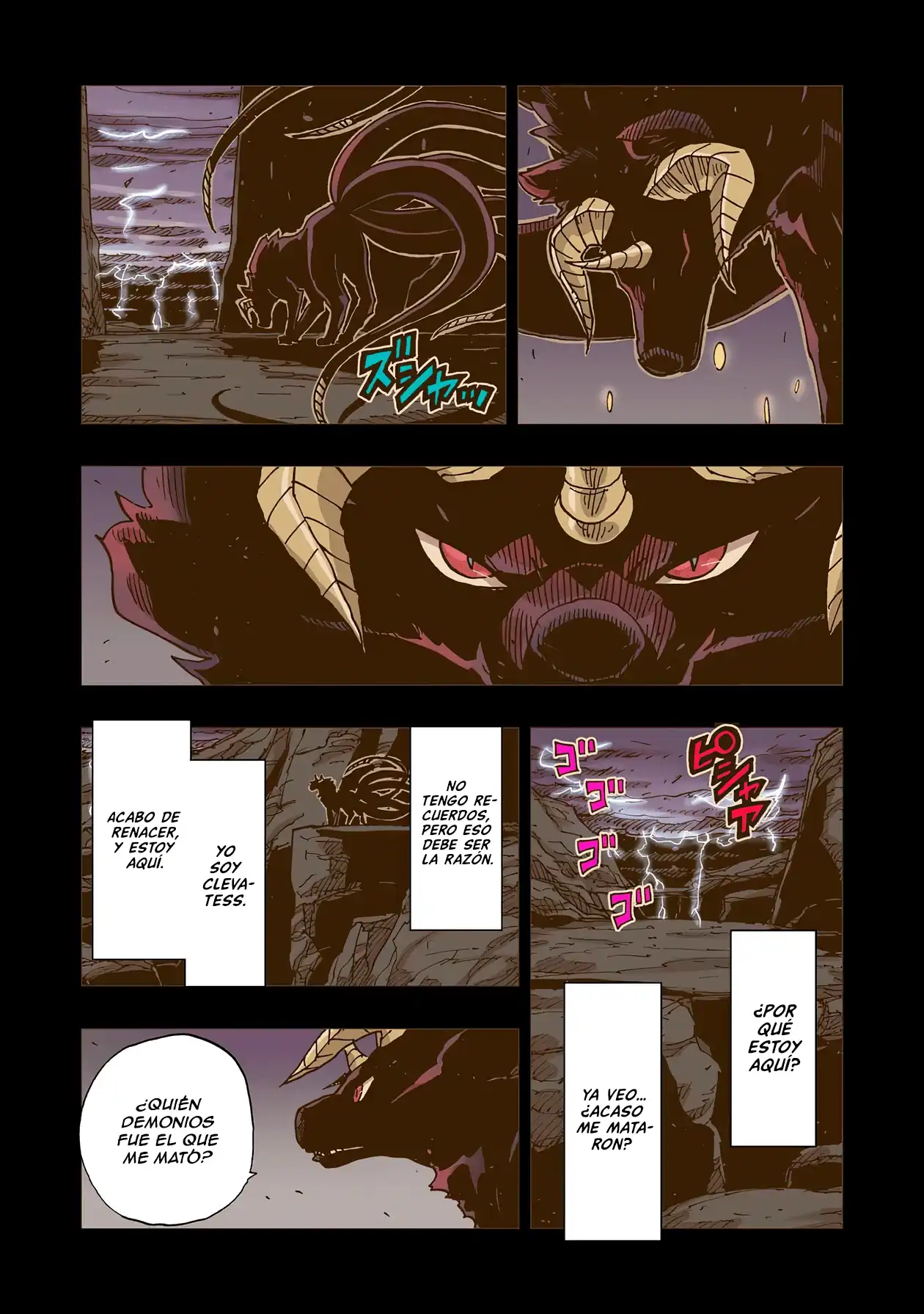 Página 53 — Clevatess: Majuu no Ou to Akago to Shikabane no Yuusha Capítulo 53