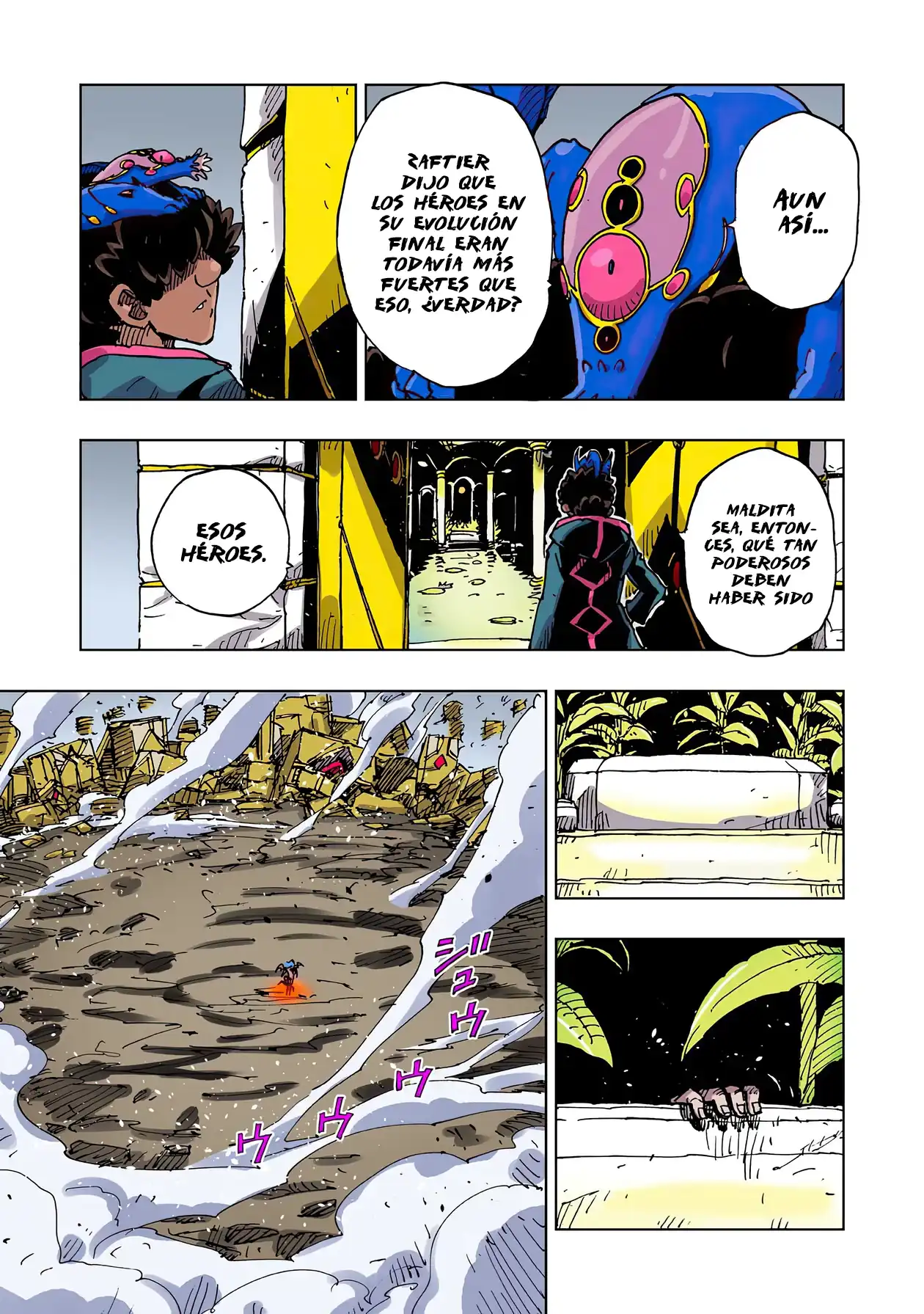 Página 72 — Clevatess: Majuu no Ou to Akago to Shikabane no Yuusha Capítulo 53