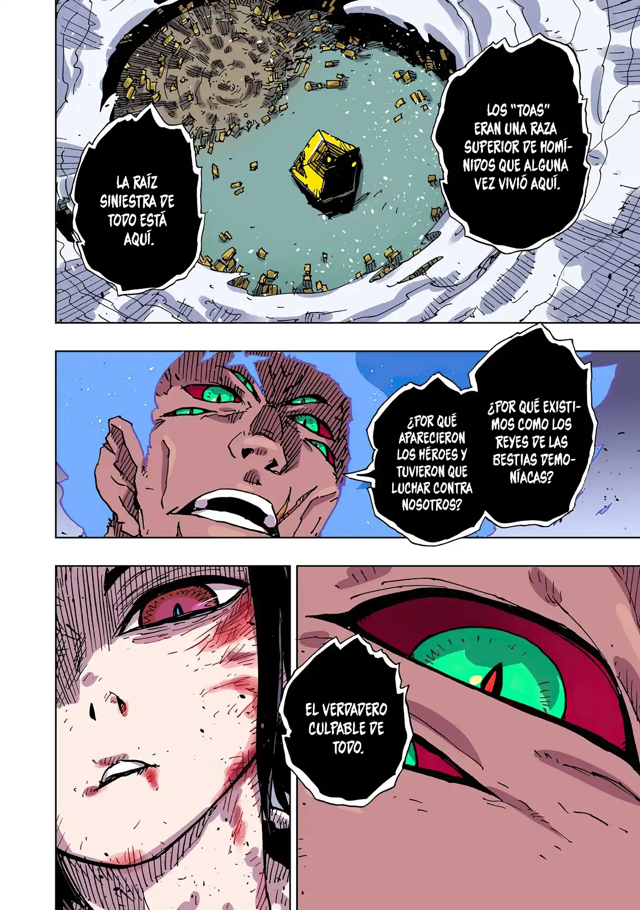 Página 75 — Clevatess: Majuu no Ou to Akago to Shikabane no Yuusha Capítulo 53