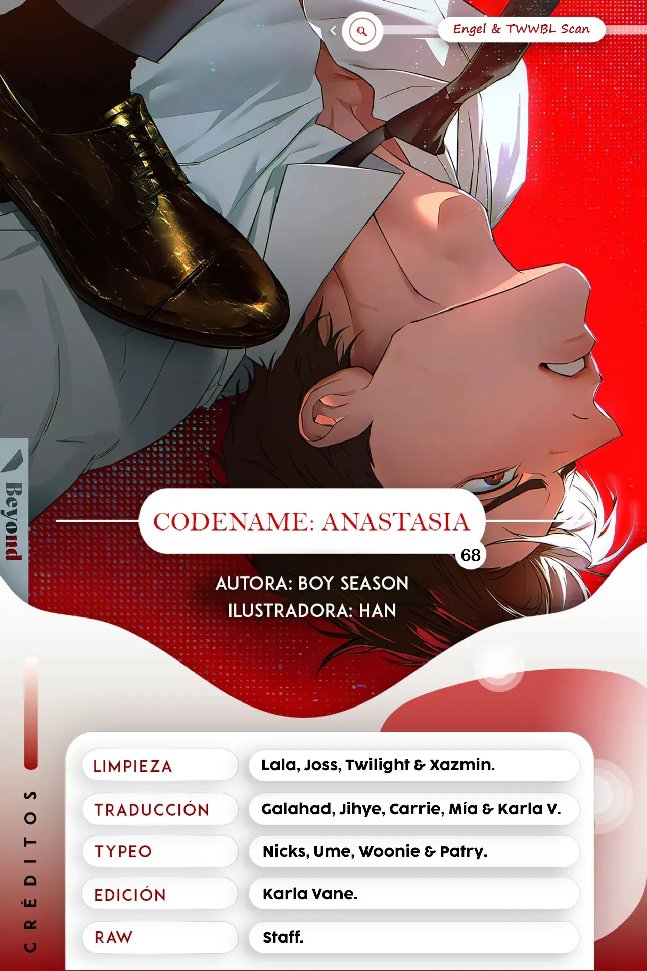 Página 1 — Codename Anastasia (2023) Capítulo 68