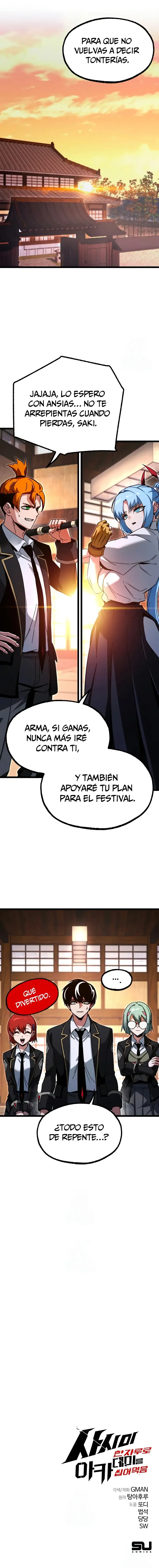Página 12 — Conquistando La Academia Con Solo Un Cuchillo De Sashimi Capítulo 55