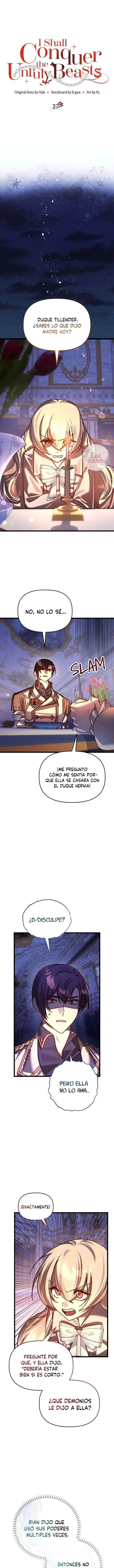 Página 10 — Conquistaré A Las Bestias Rebeldes Capítulo 27
