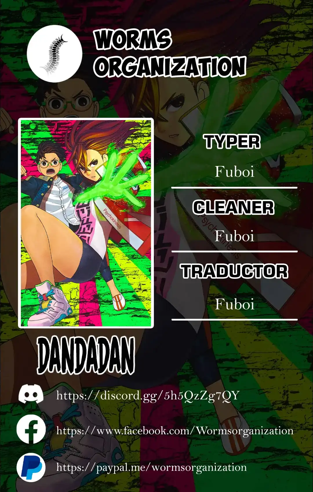 Página 1 — Dandadan Capítulo 172