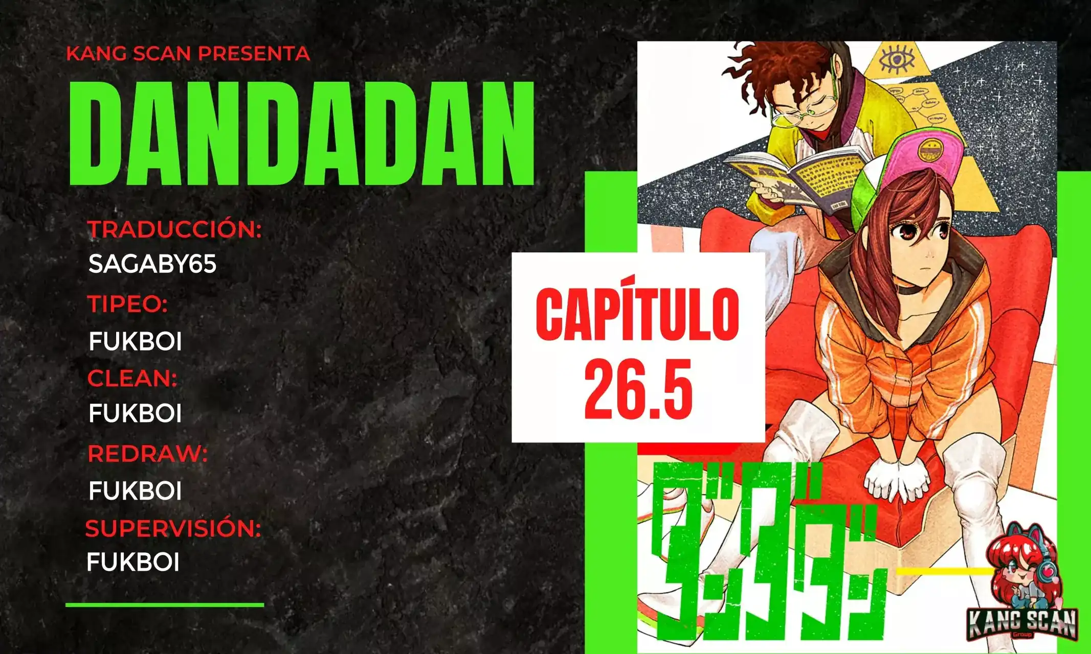 Página 1 — Dandadan Capítulo 26.5