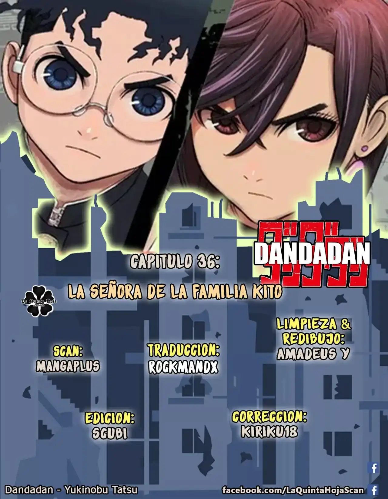 Página 1 — Dandadan Capítulo 36