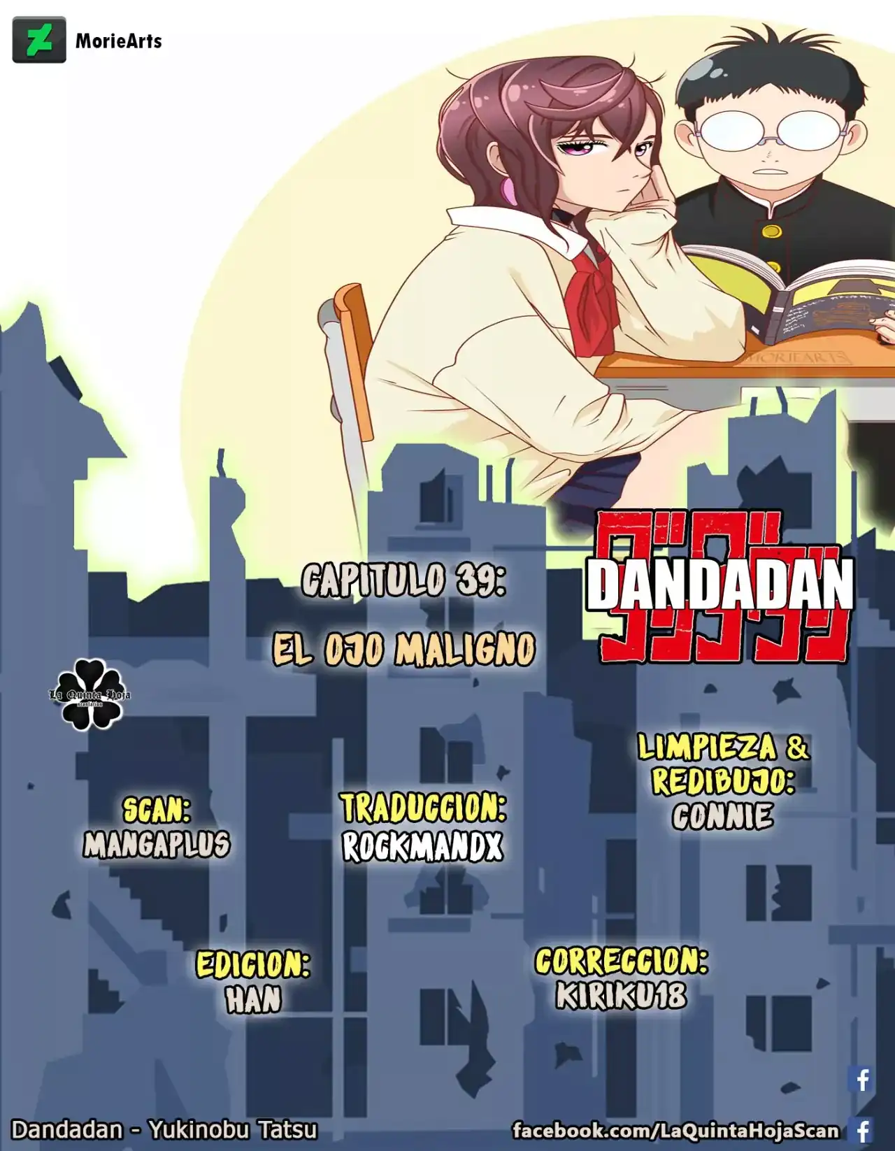 Página 1 — Dandadan Capítulo 39