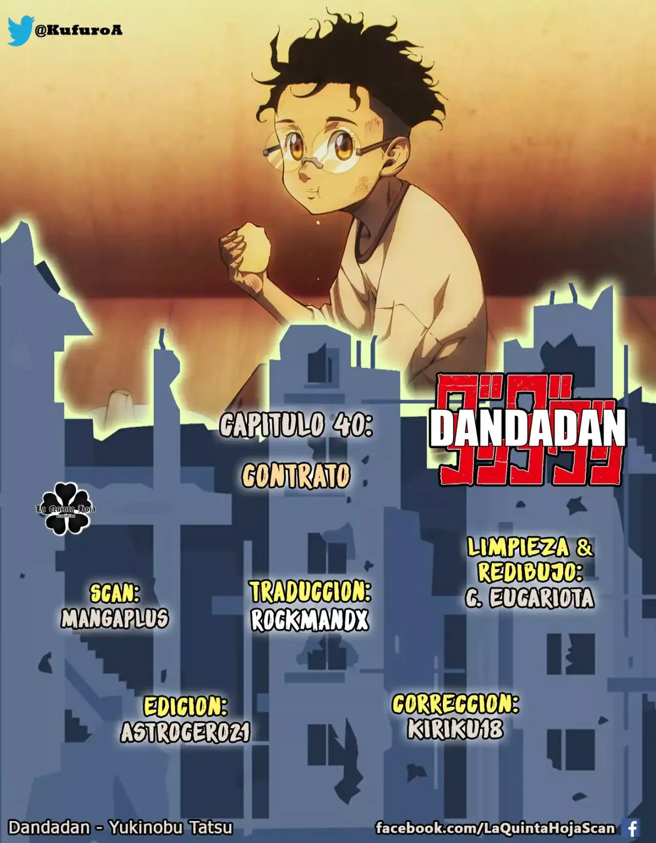 Página 1 — Dandadan Capítulo 40