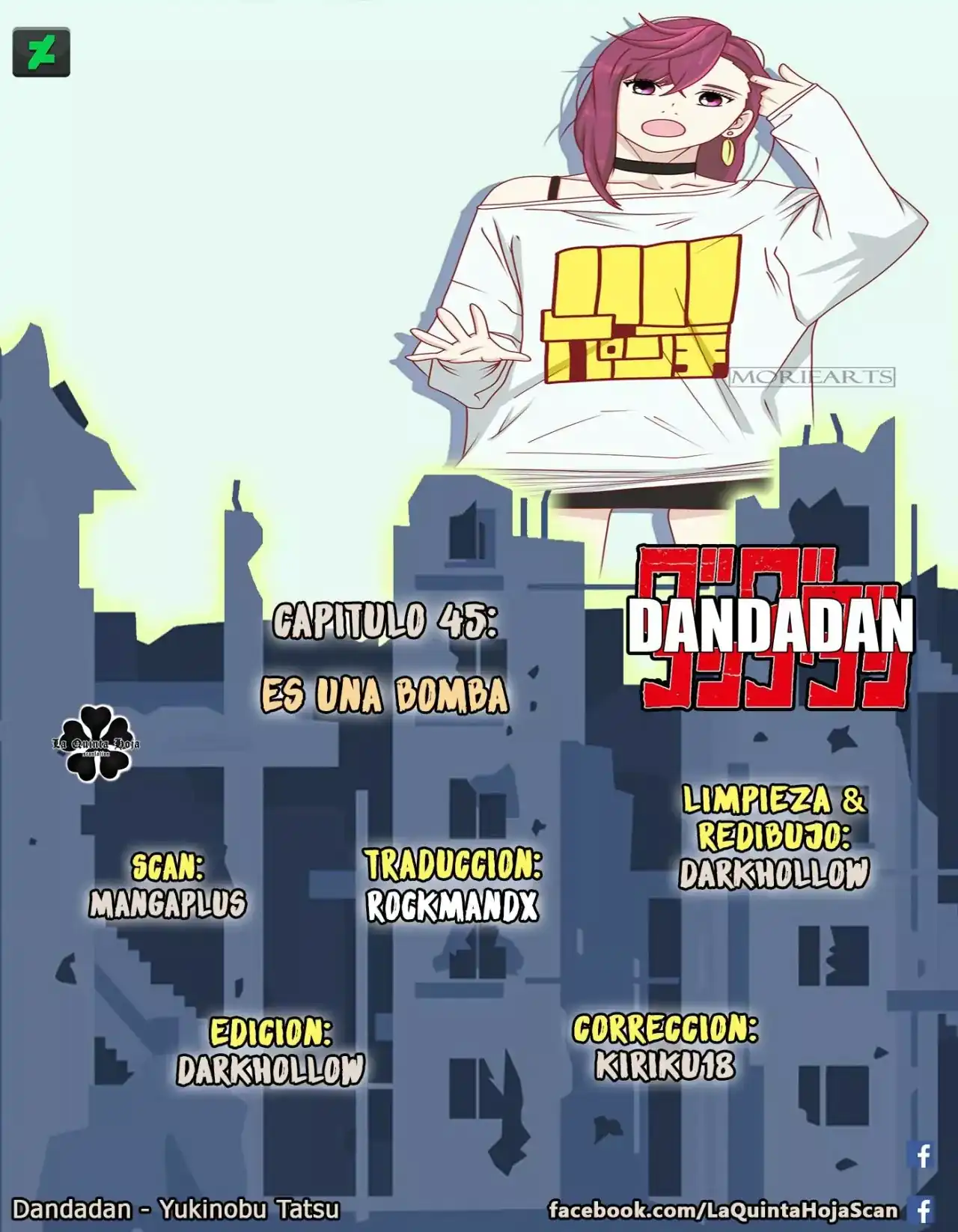 Página 1 — Dandadan Capítulo 45