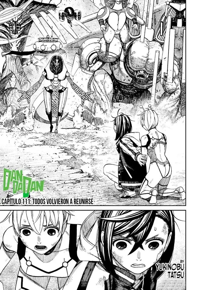 Página 3 — Dandadan Capítulo 111