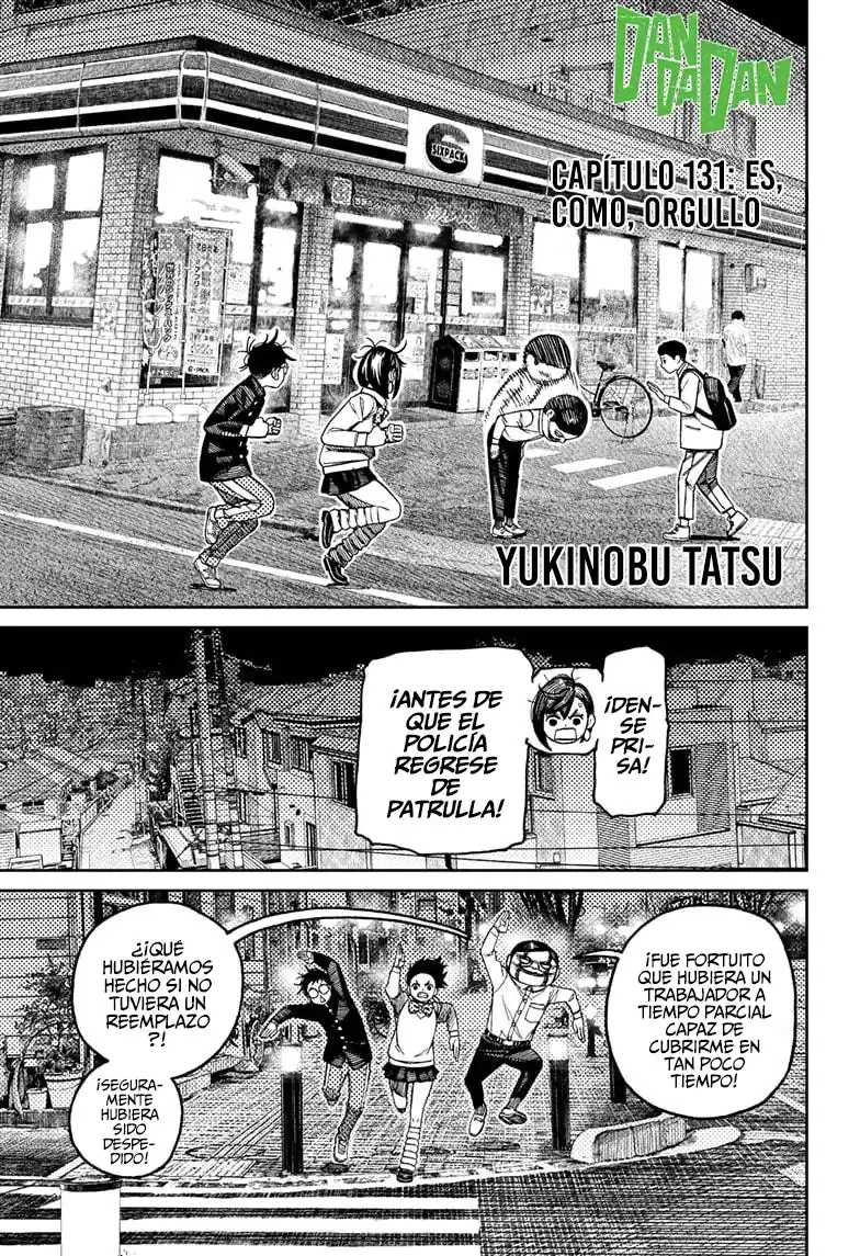 Página 3 — Dandadan Capítulo 131