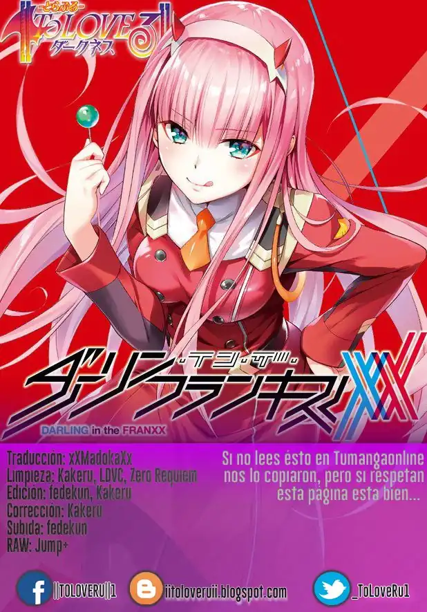 Página 1 — Capítulo 1 de Darling in the FranXX