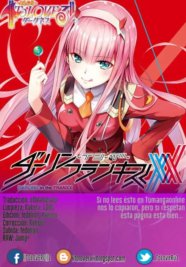 Página 1 — Capítulo 2 de Darling in the FranXX