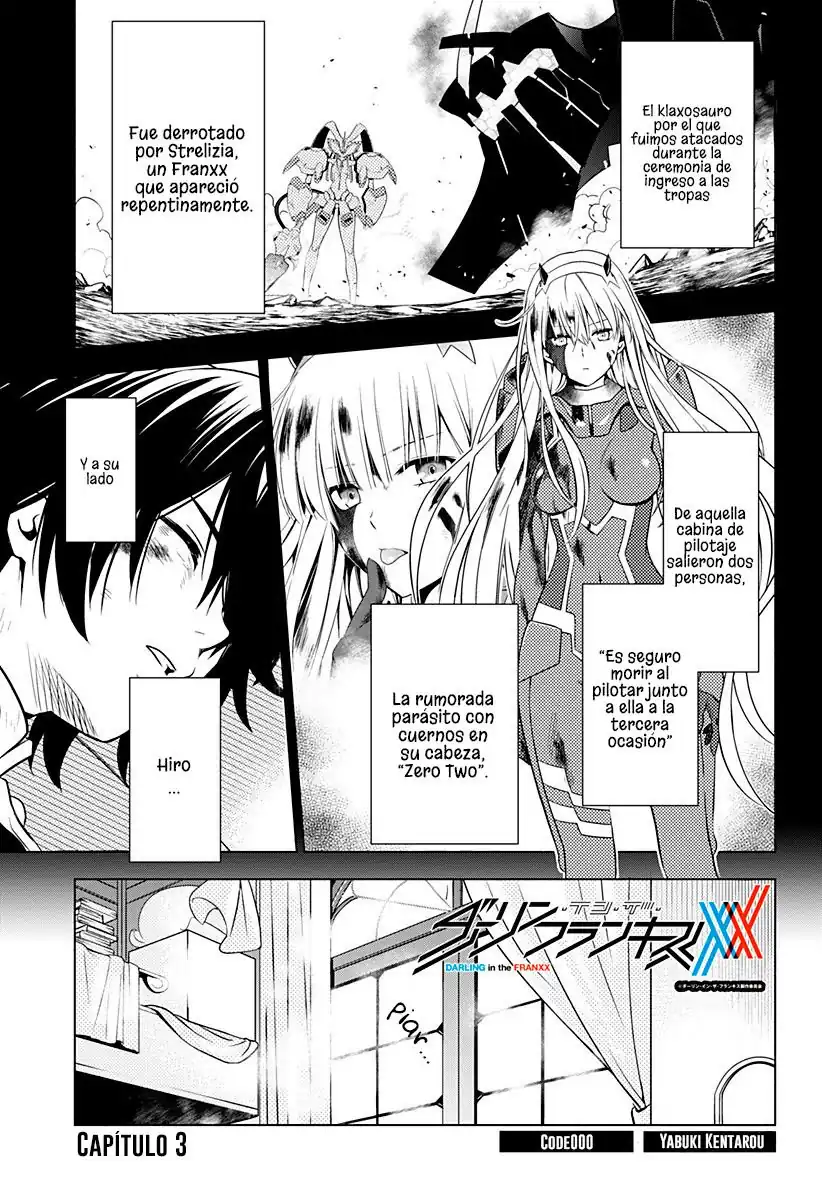 Página 3 — Capítulo 3 de Darling in the FranXX