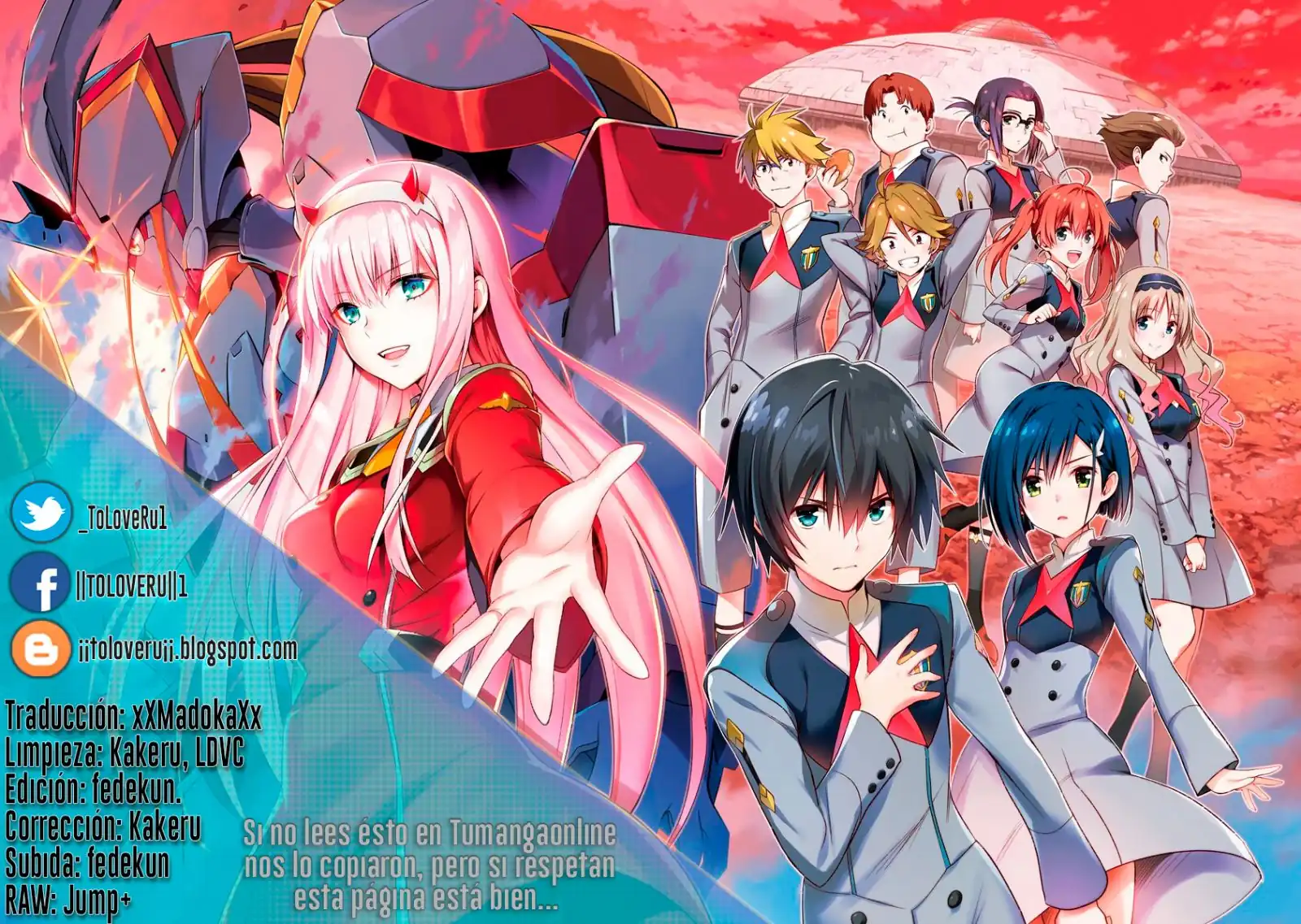 Página 1 — Capítulo 7 de Darling in the FranXX