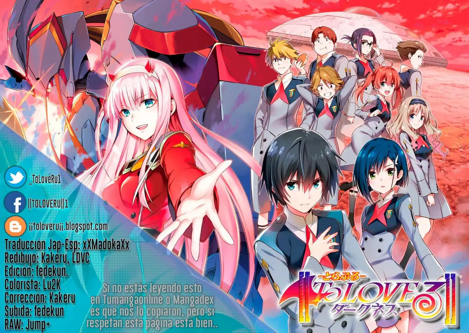 Página 1 — Capítulo 12 de Darling in the FranXX