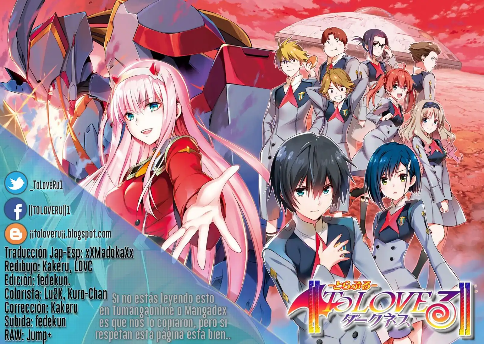 Página 1 — Capítulo 14 de Darling in the FranXX