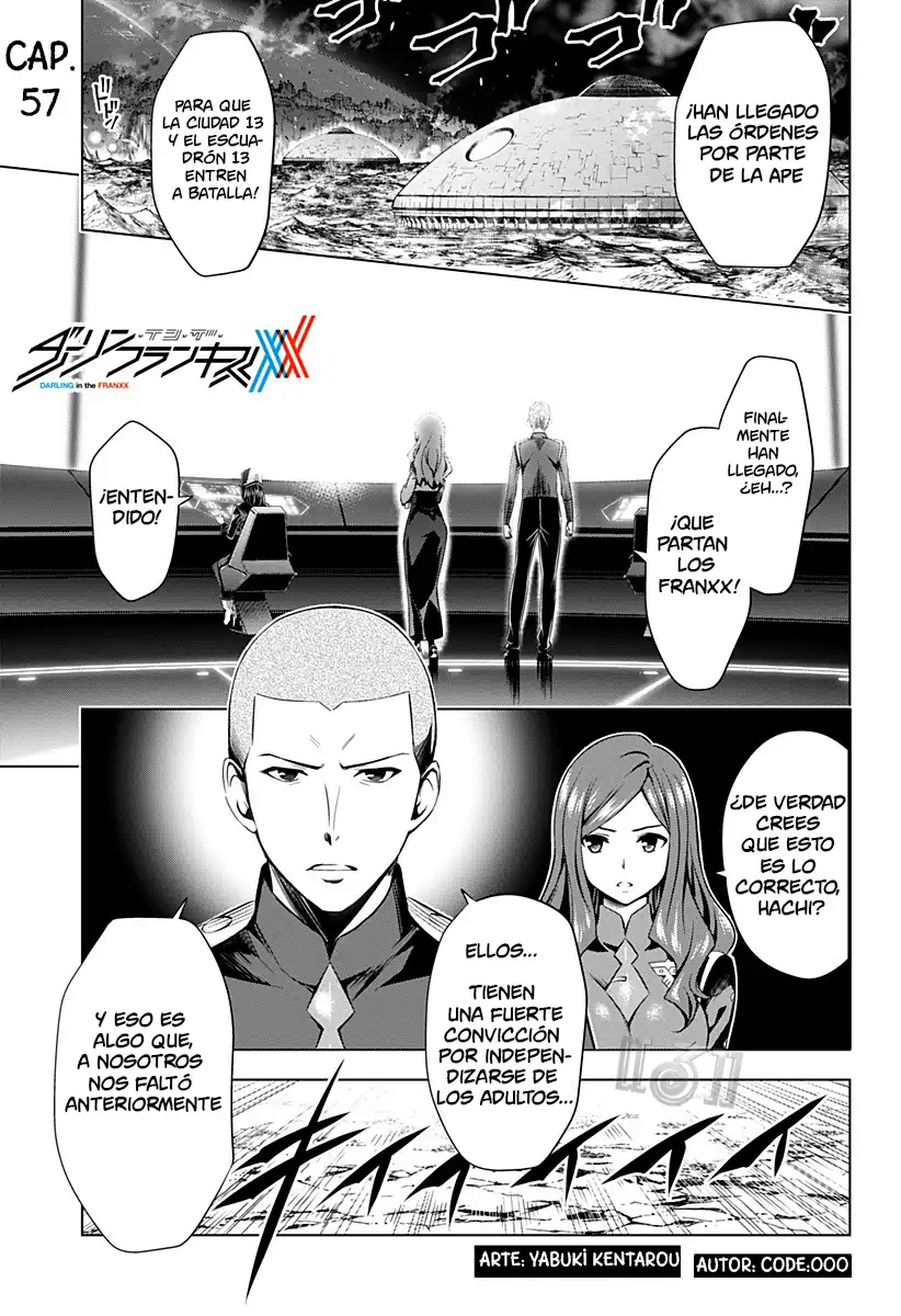 Página 1 — Capítulo 57 de Darling in the FranXX