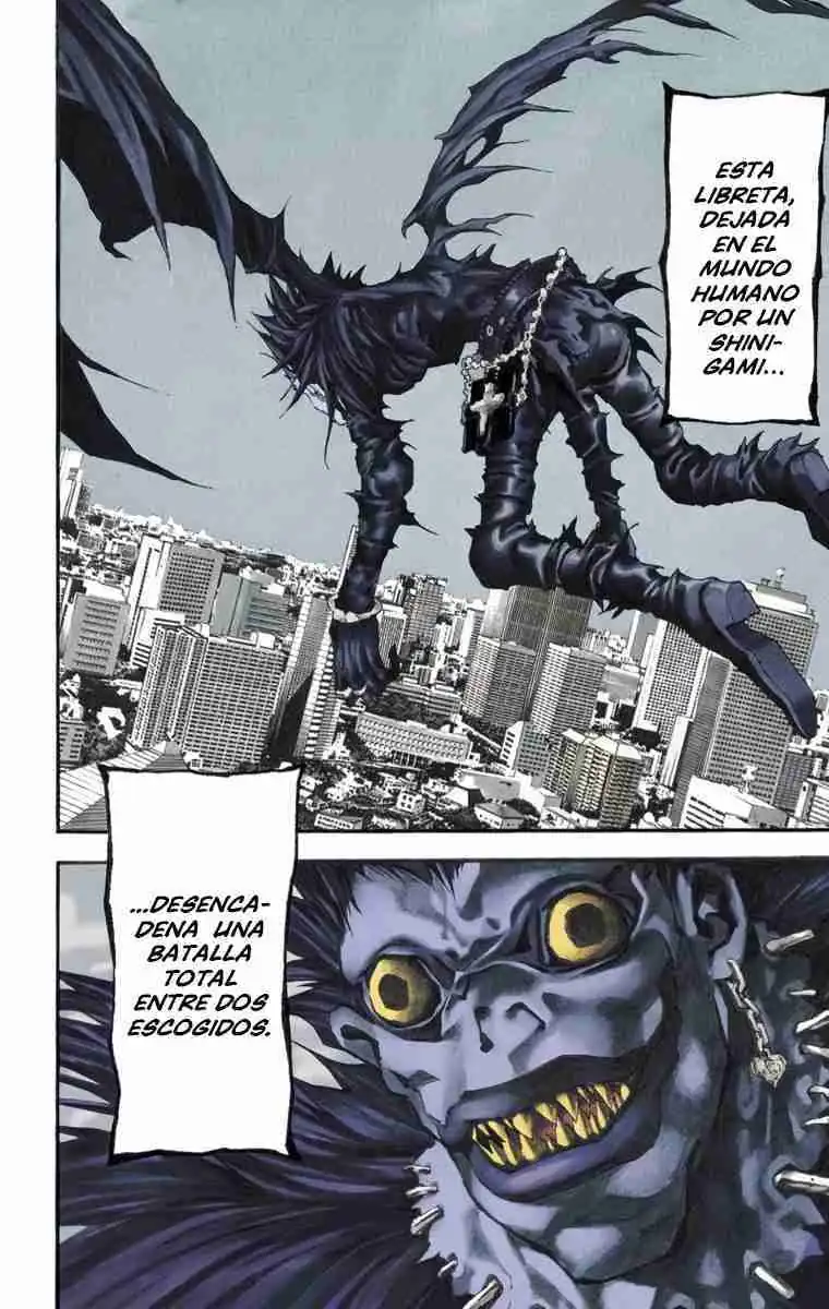 Página 7 — Death Note - full color Capítulo 1.1