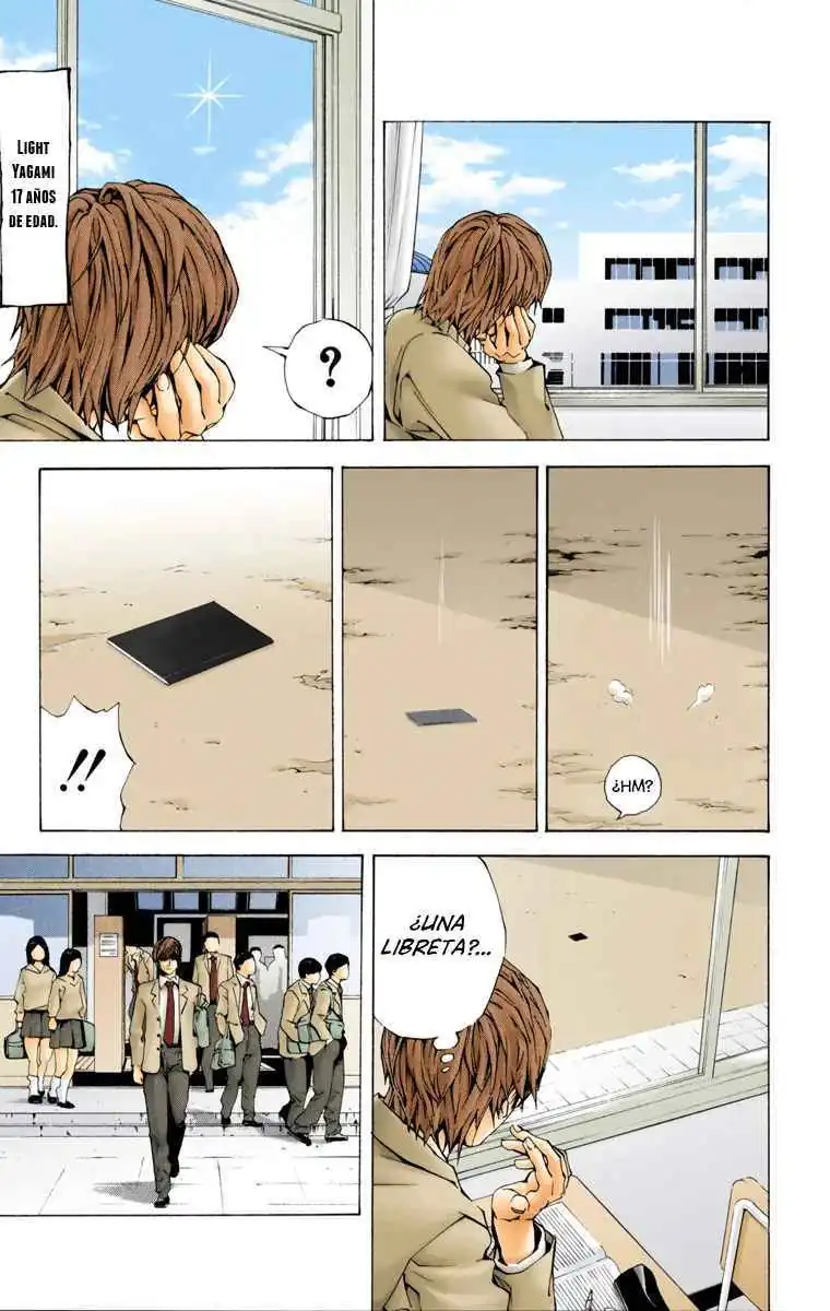 Página 8 — Death Note - full color Capítulo 1.1