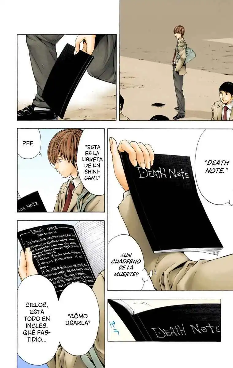 Página 9 — Death Note - full color Capítulo 1.1