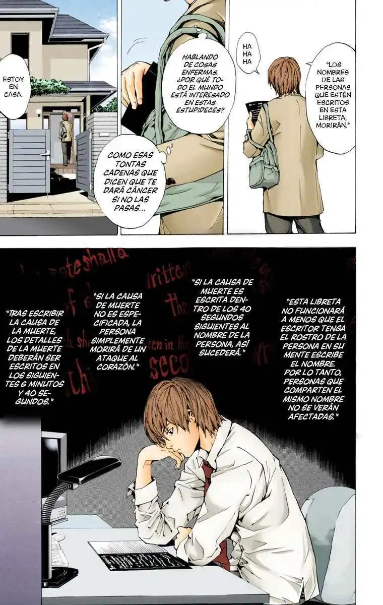 Página 10 — Death Note - full color Capítulo 1.1