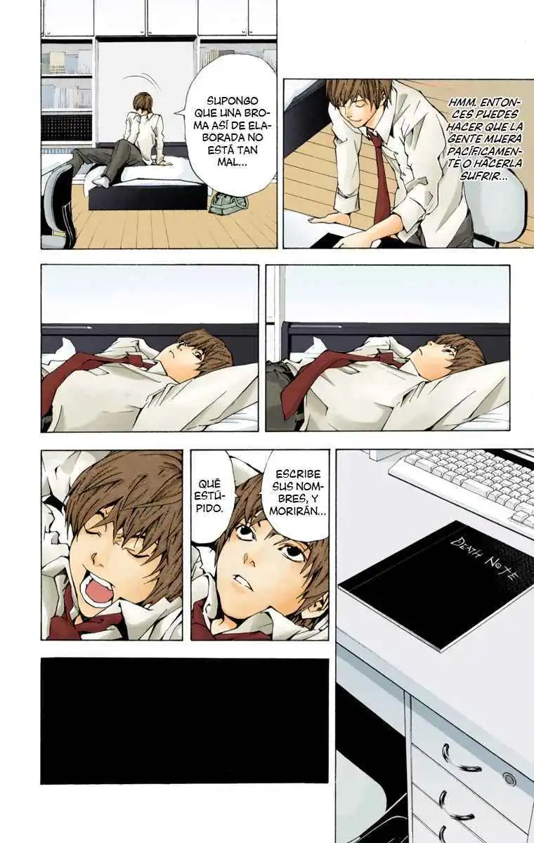 Página 11 — Death Note - full color Capítulo 1.1