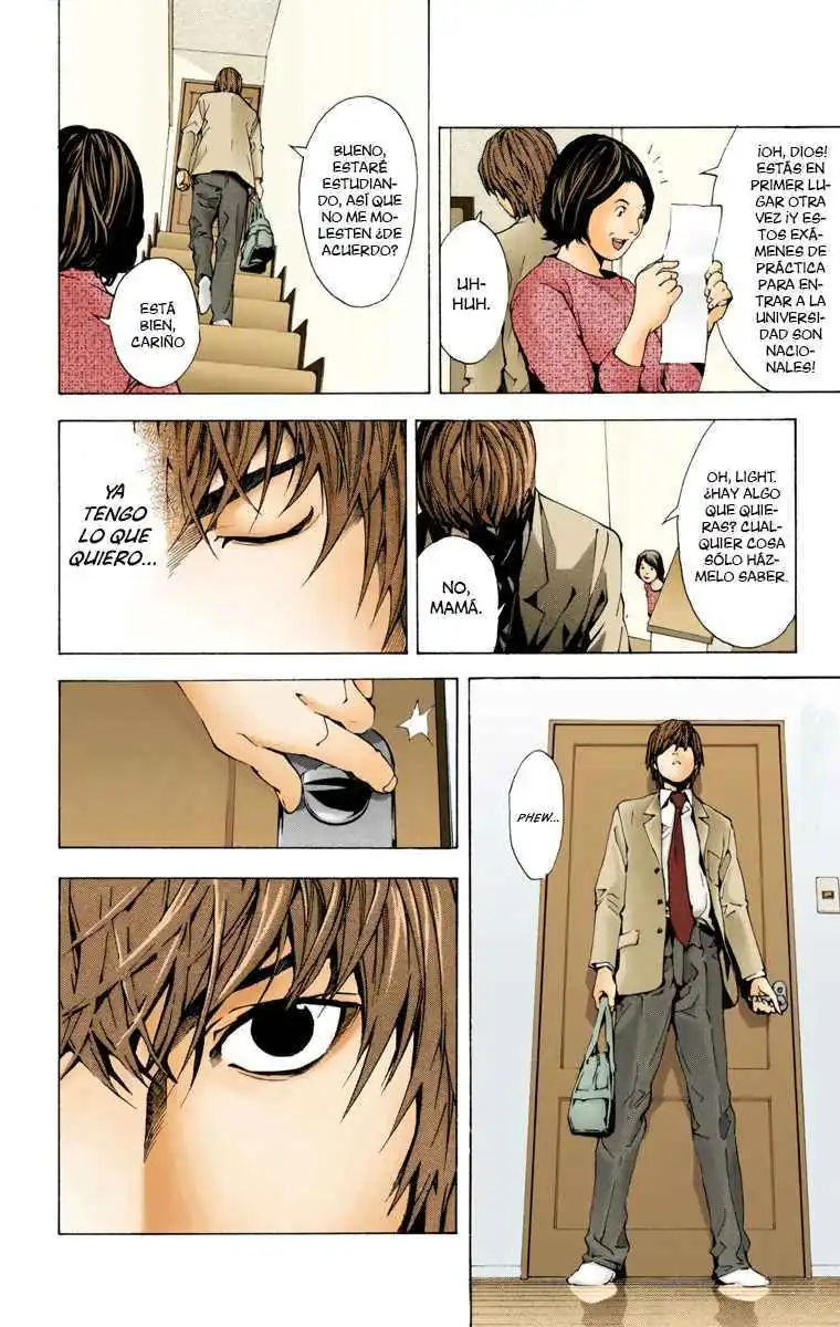 Página 13 — Death Note - full color Capítulo 1.1