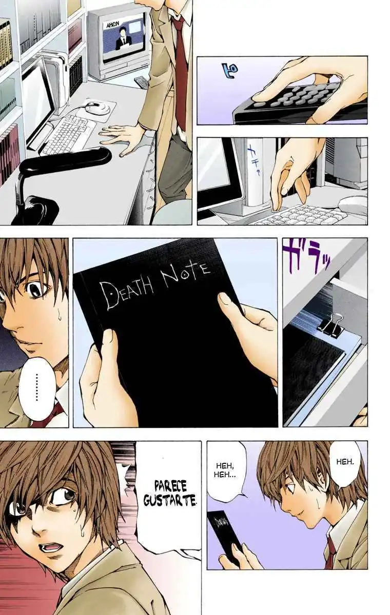 Página 14 — Death Note - full color Capítulo 1.1