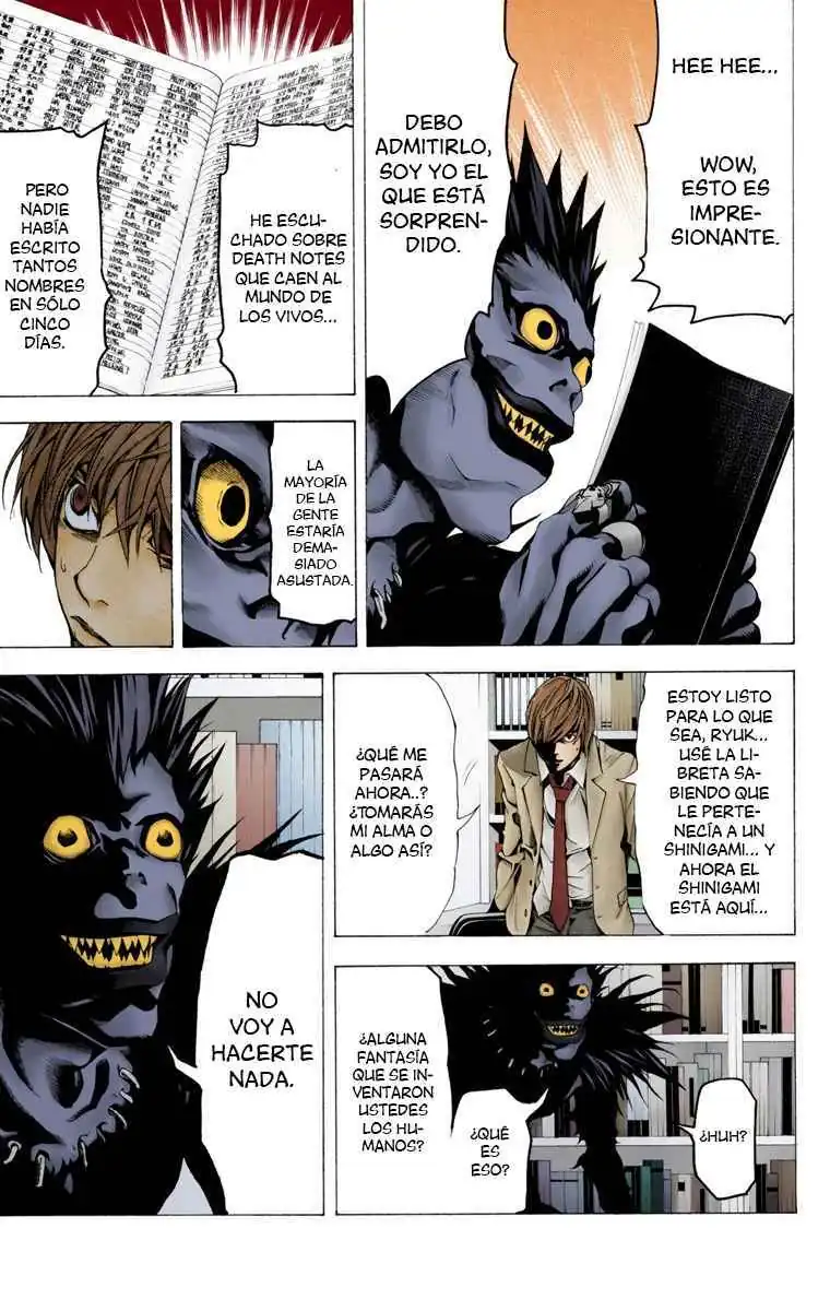 Página 18 — Death Note - full color Capítulo 1.1