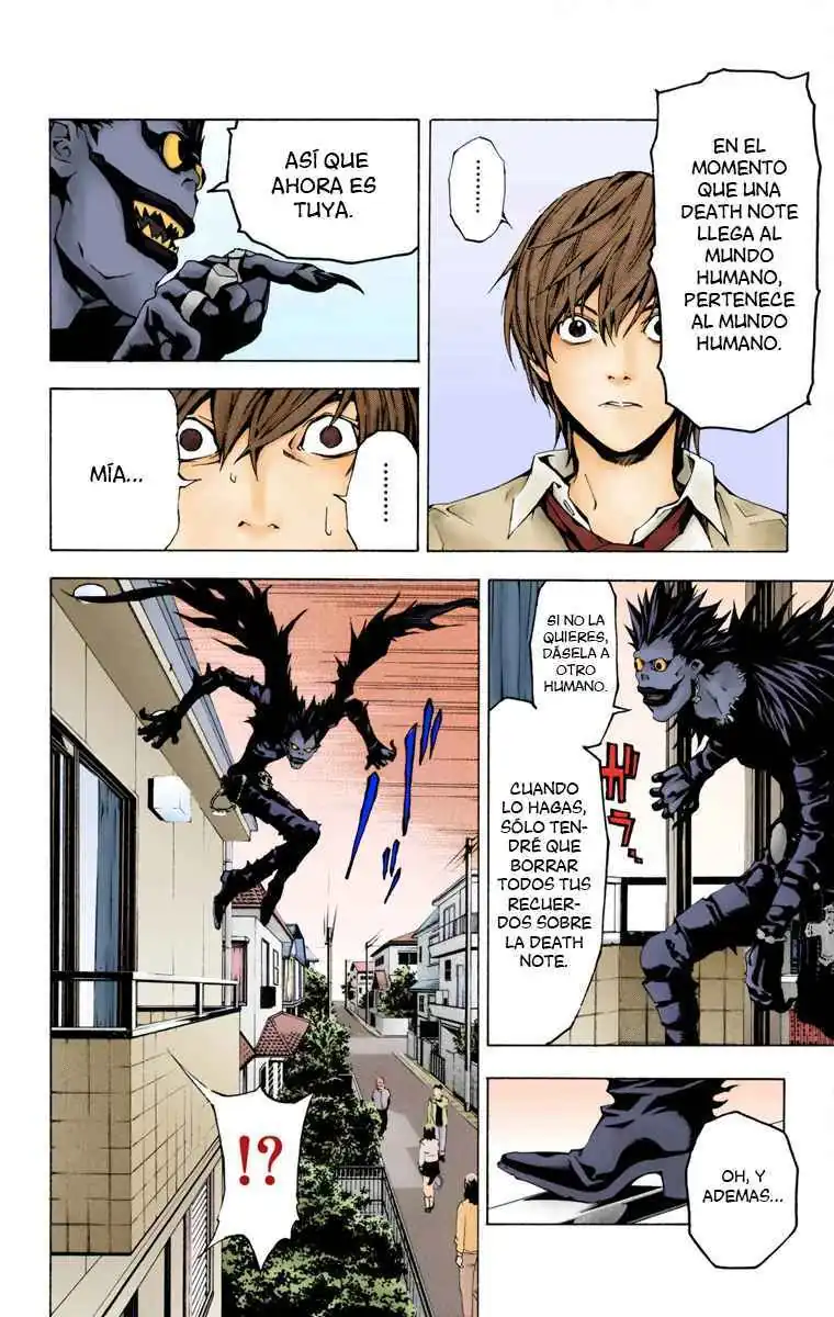 Página 19 — Death Note - full color Capítulo 1.1