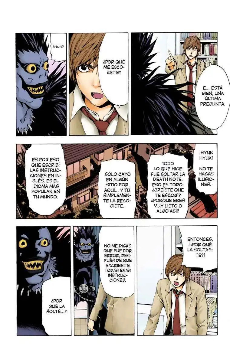 Página 23 — Death Note - full color Capítulo 1.1